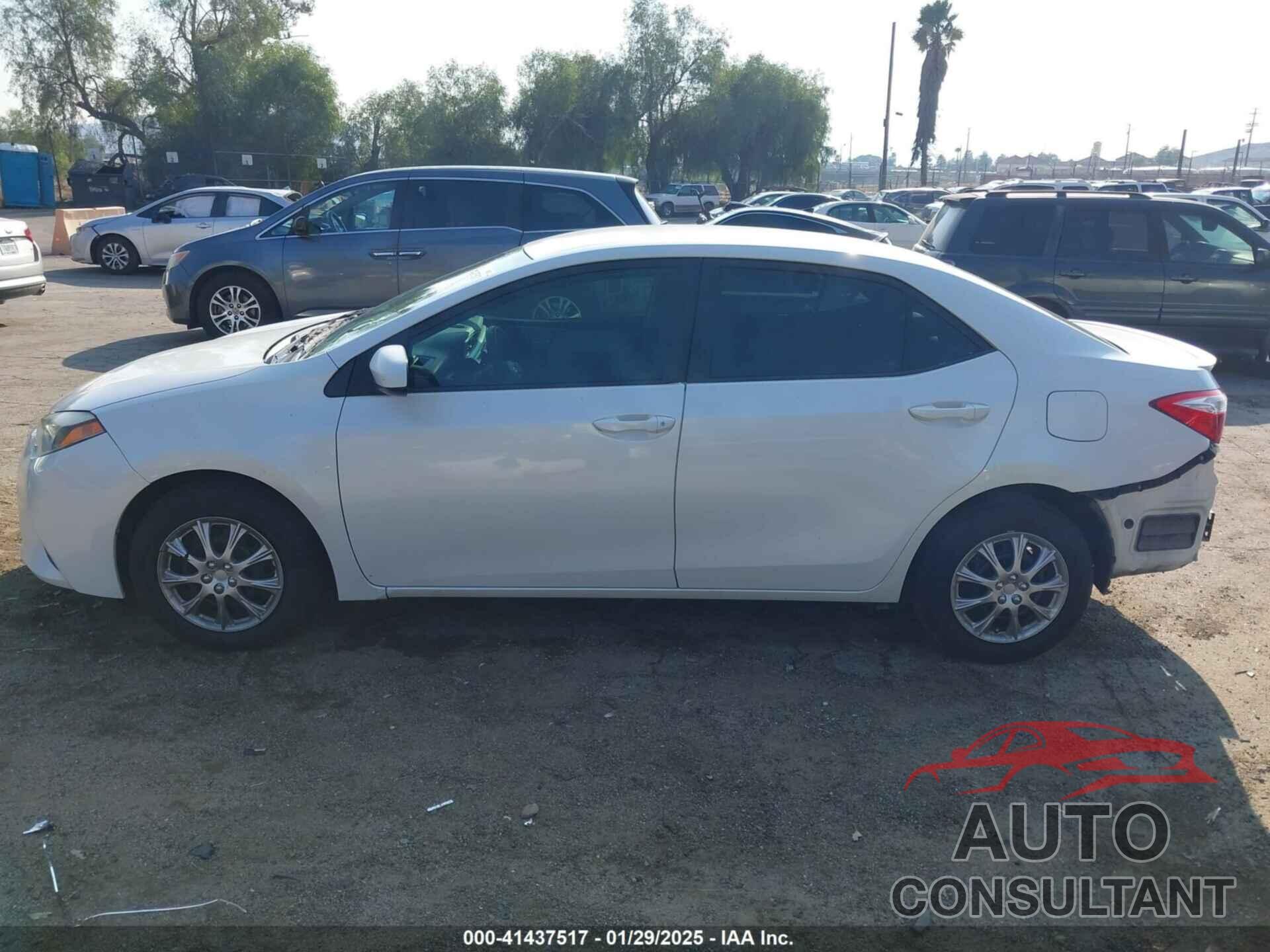 TOYOTA COROLLA 2014 - 5YFBPRHE5EP067876