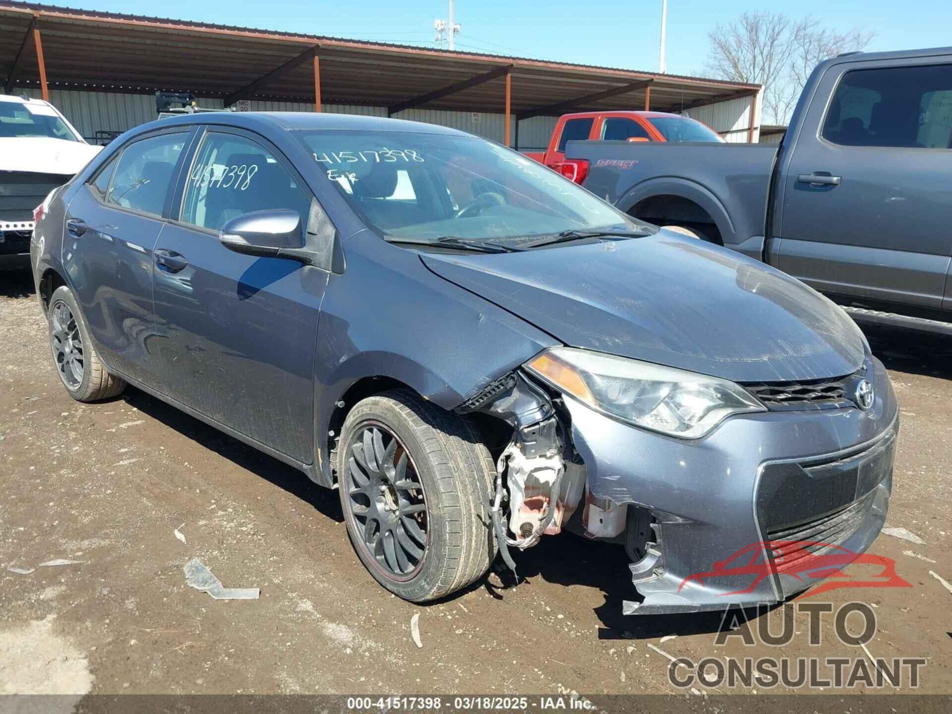 TOYOTA COROLLA 2014 - 2T1BURHE0EC138376