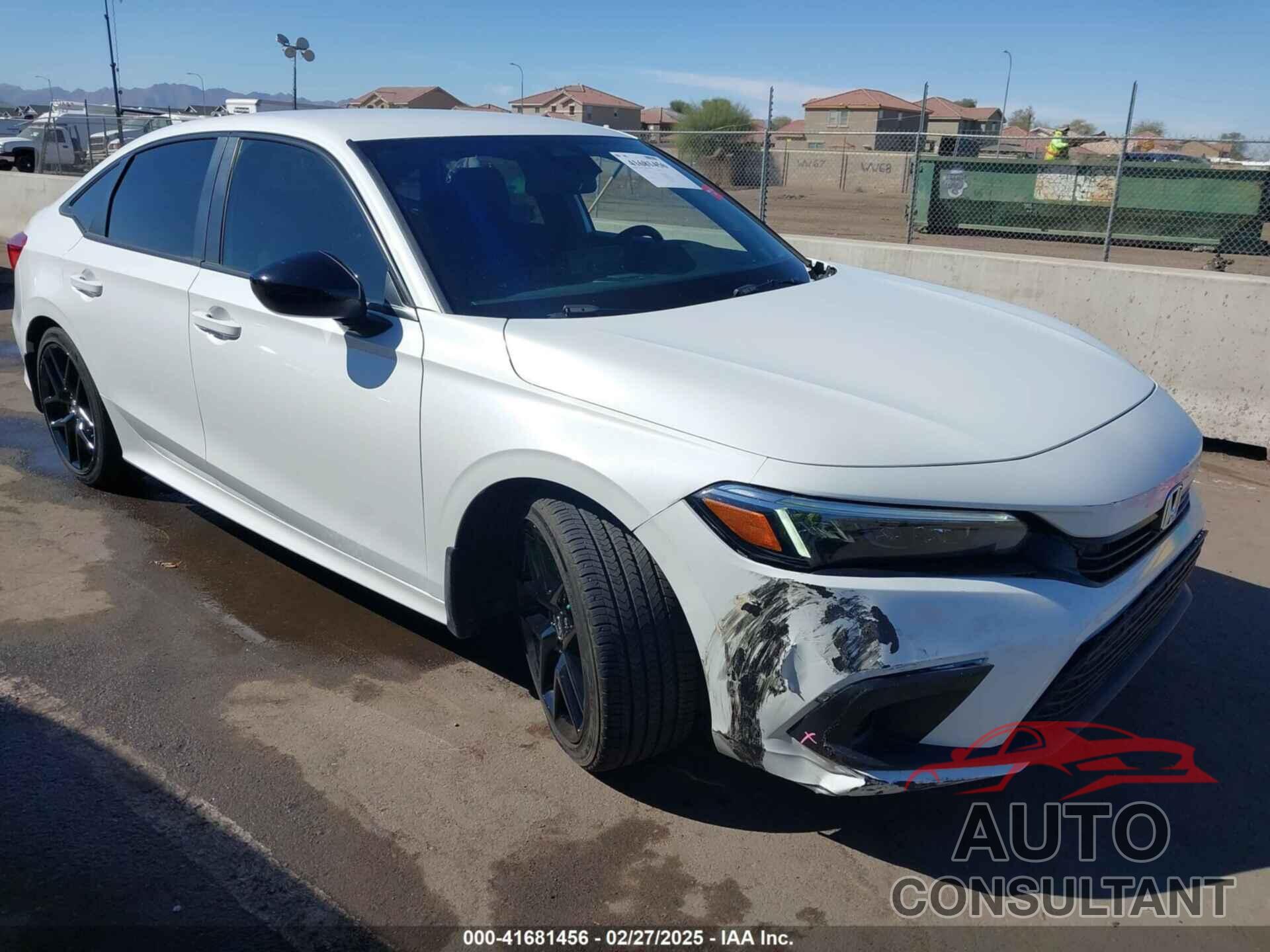 HONDA CIVIC 2022 - 2HGFE2F5XNH610647