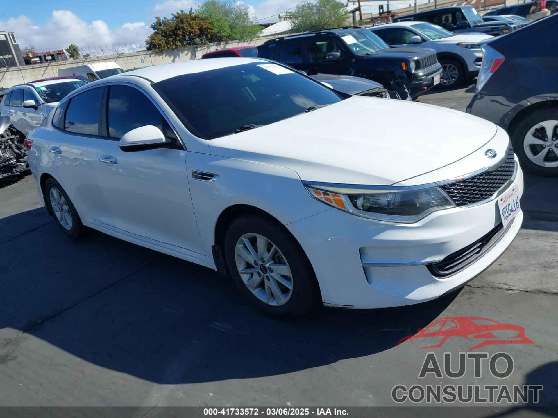 KIA OPTIMA 2016 - 5XXGT4L39GG019769