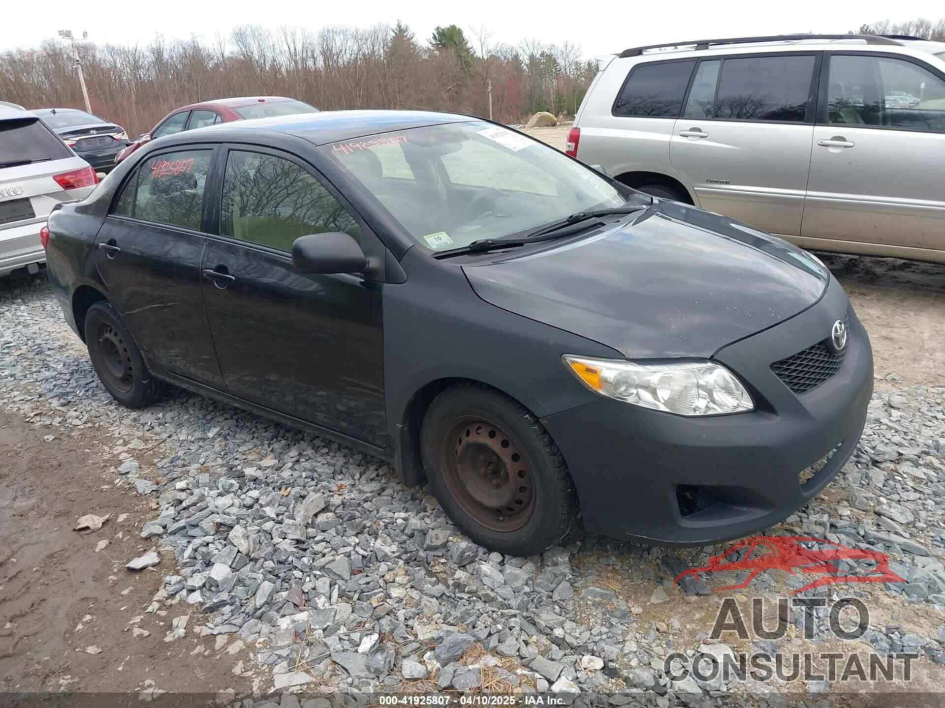 TOYOTA COROLLA 2009 - JTDBL40E999082290