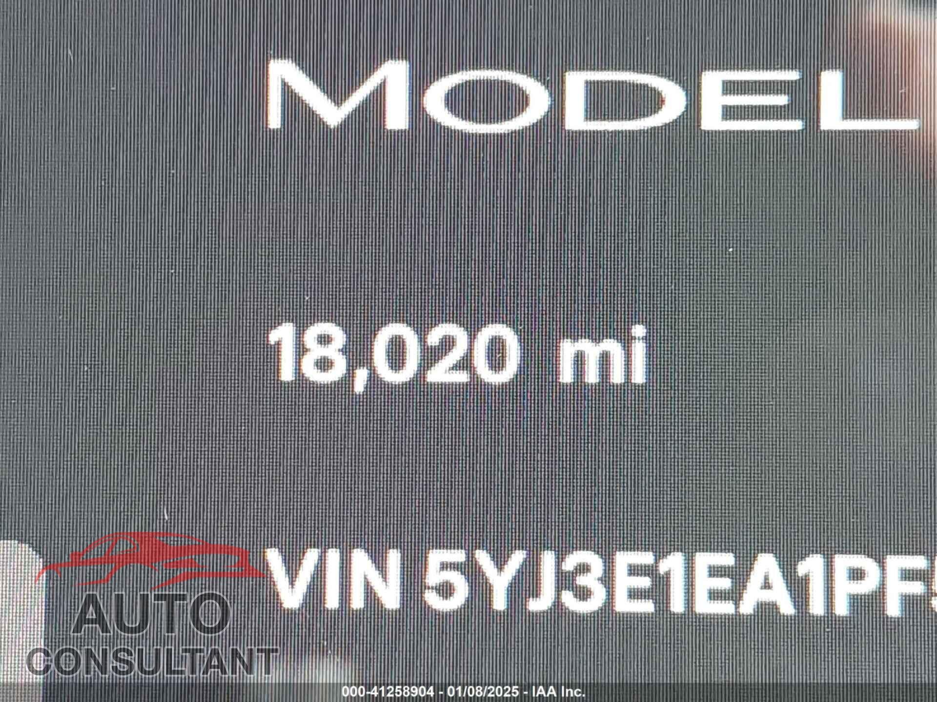 TESLA MODEL 3 2023 - 5YJ3E1EA1PF568369