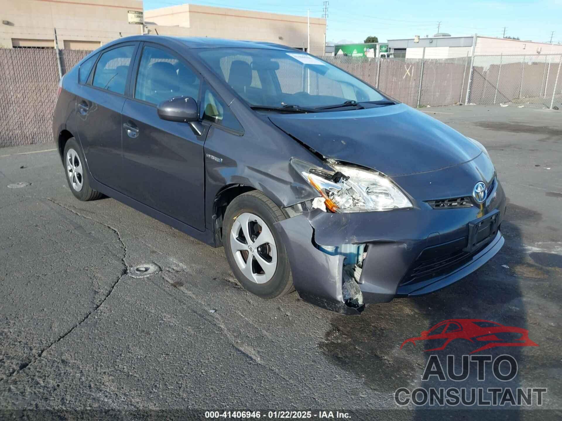 TOYOTA PRIUS 2014 - JTDKN3DUXE0385017