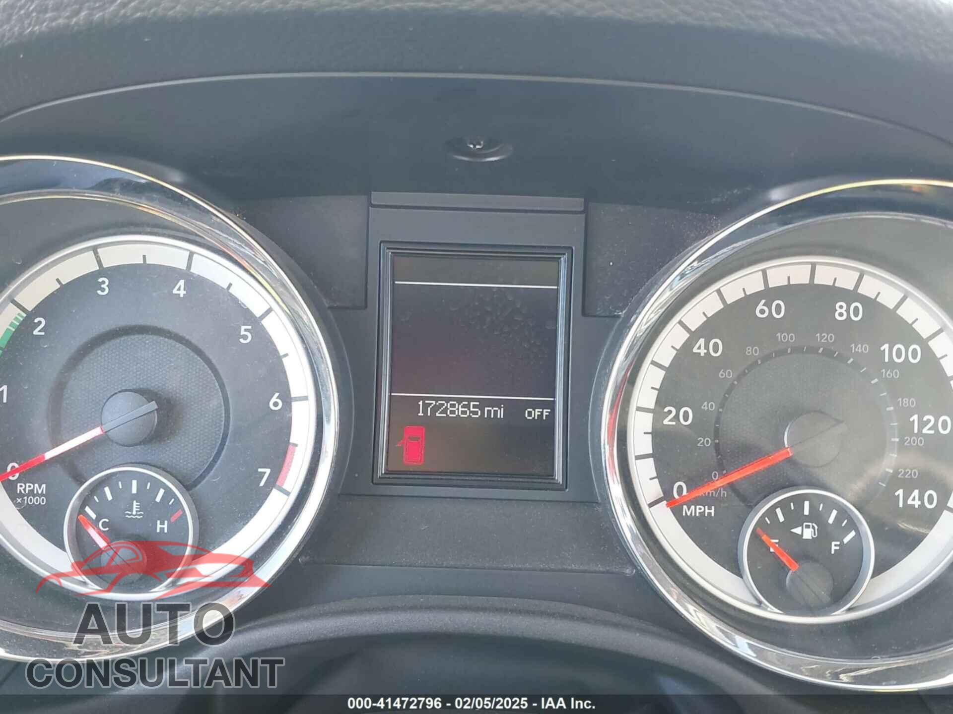 DODGE DURANGO 2013 - 1C4RDHDG0DC696509