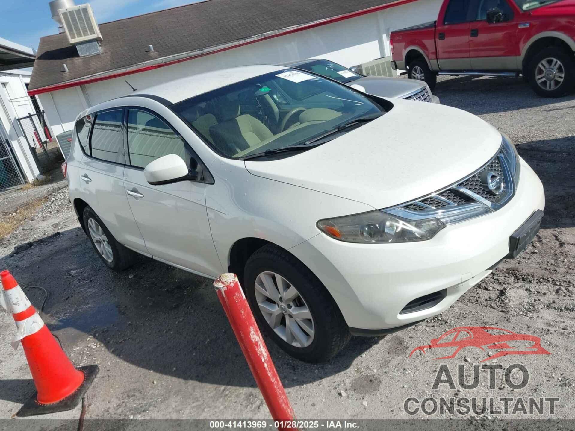 NISSAN MURANO 2012 - JN8AZ1MU5CW118905