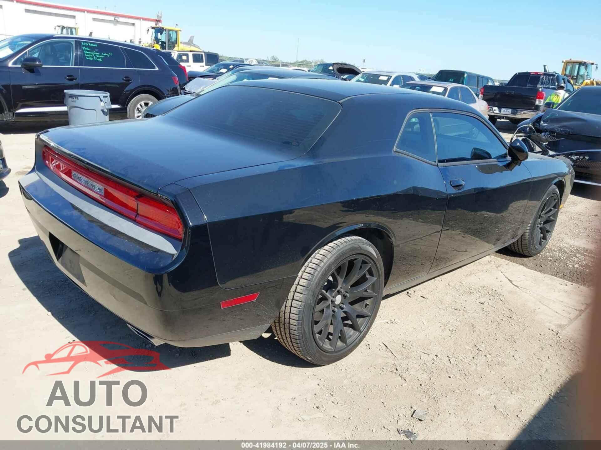 DODGE CHALLENGER 2013 - 2C3CDYAG3DH607320