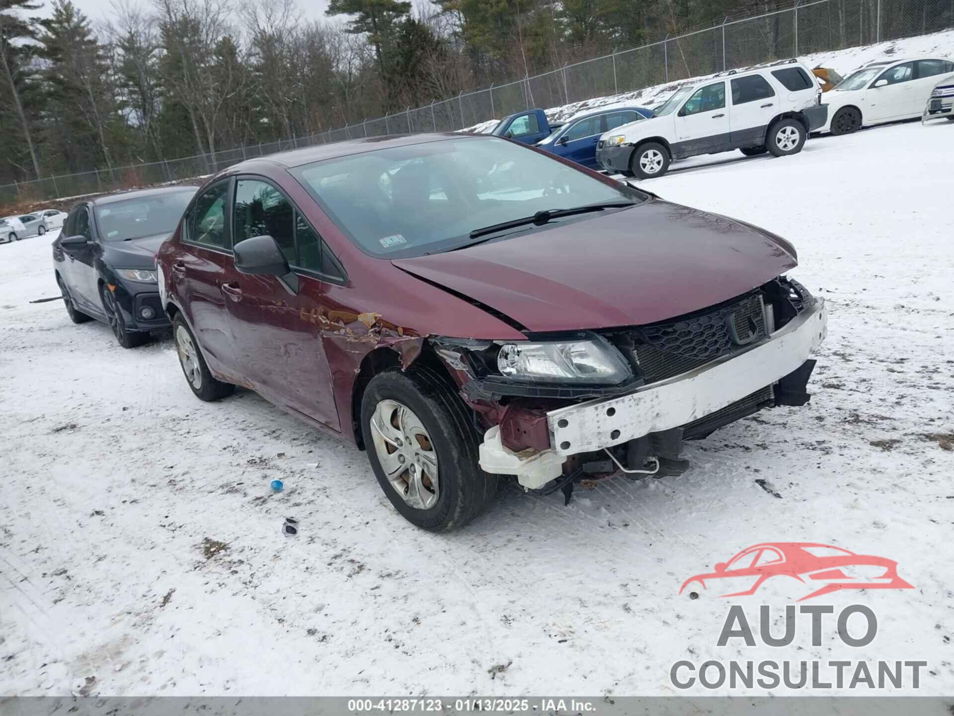 HONDA CIVIC 2013 - 2HGFB2F55DH555595
