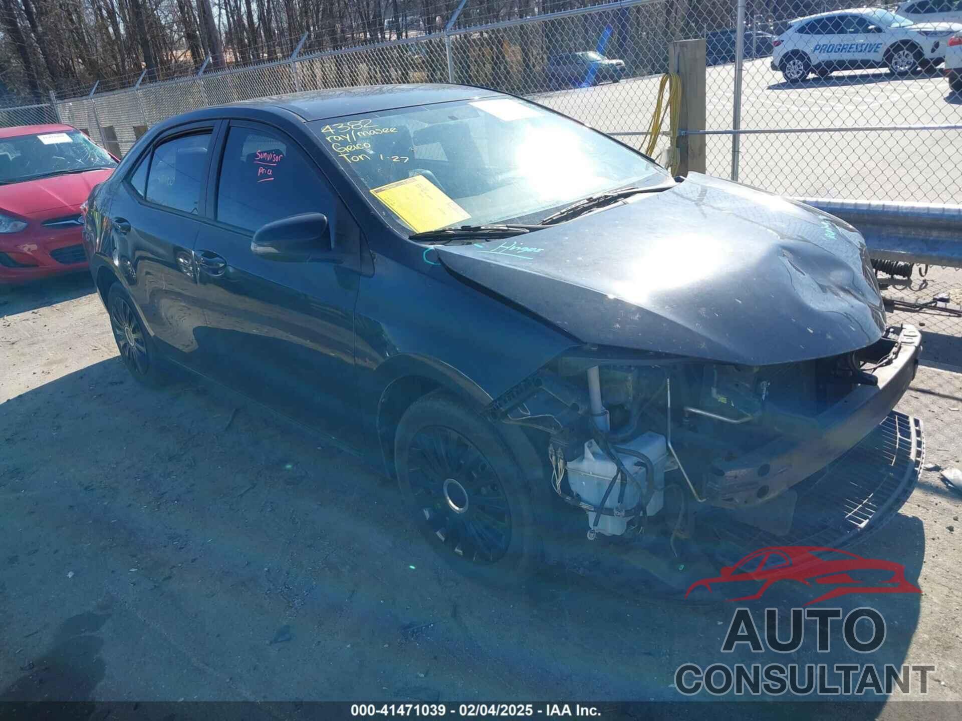 TOYOTA COROLLA 2014 - 2T1BURHE5EC057602