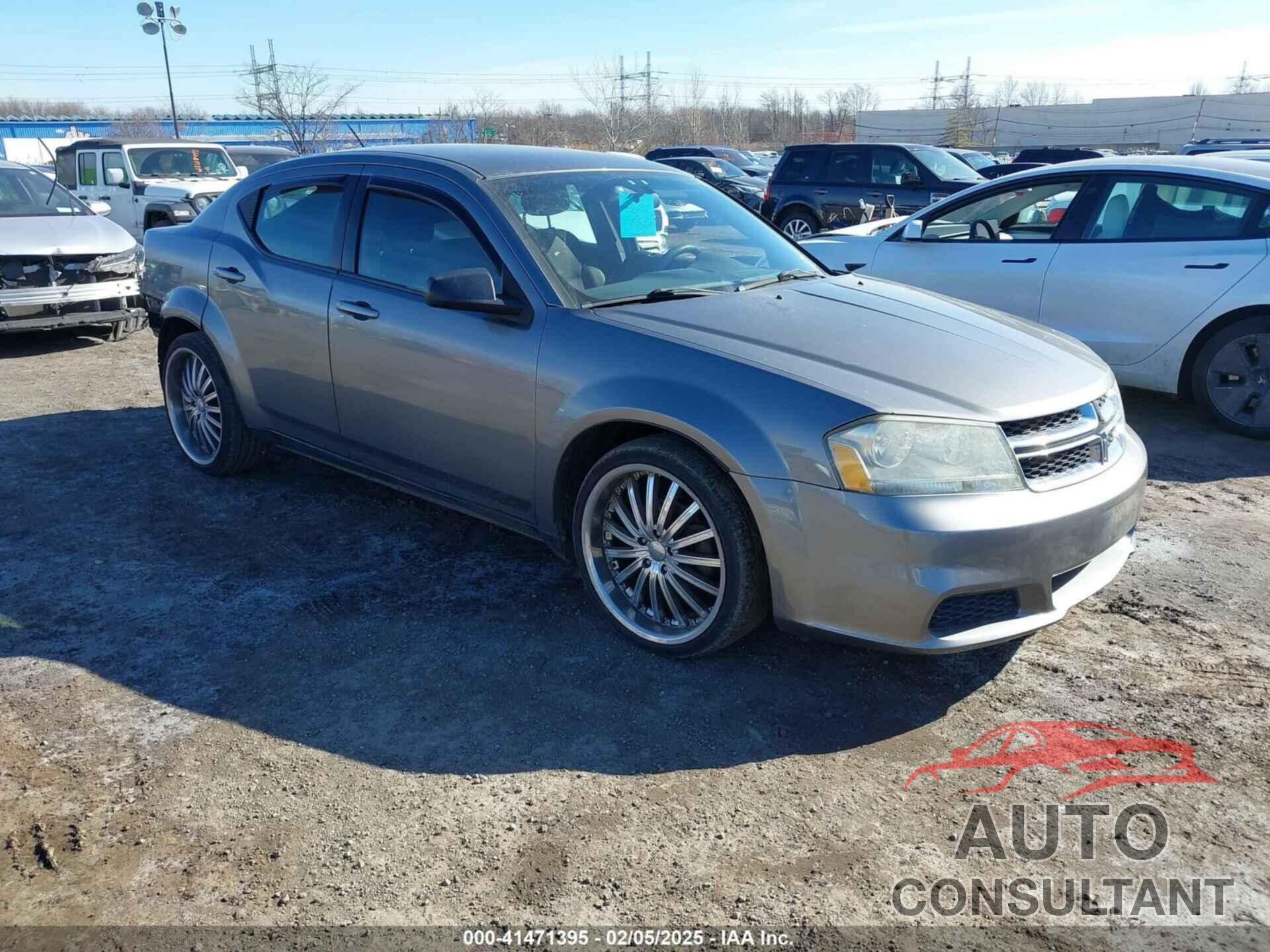 DODGE AVENGER 2013 - 1C3CDZAB0DN681215