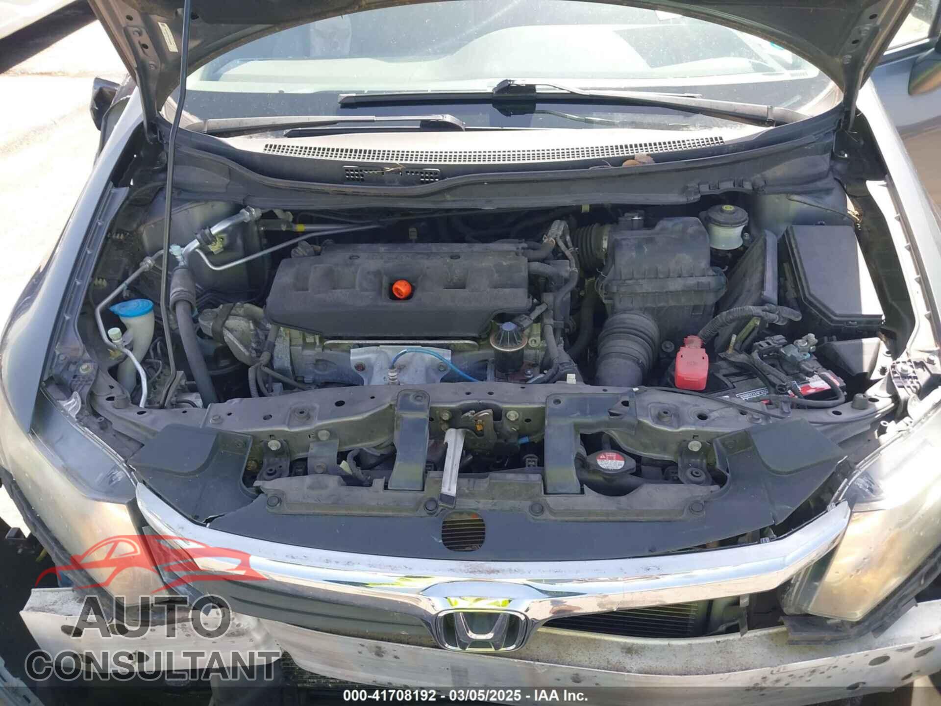 HONDA CIVIC 2012 - 19XFB2F55CE355888