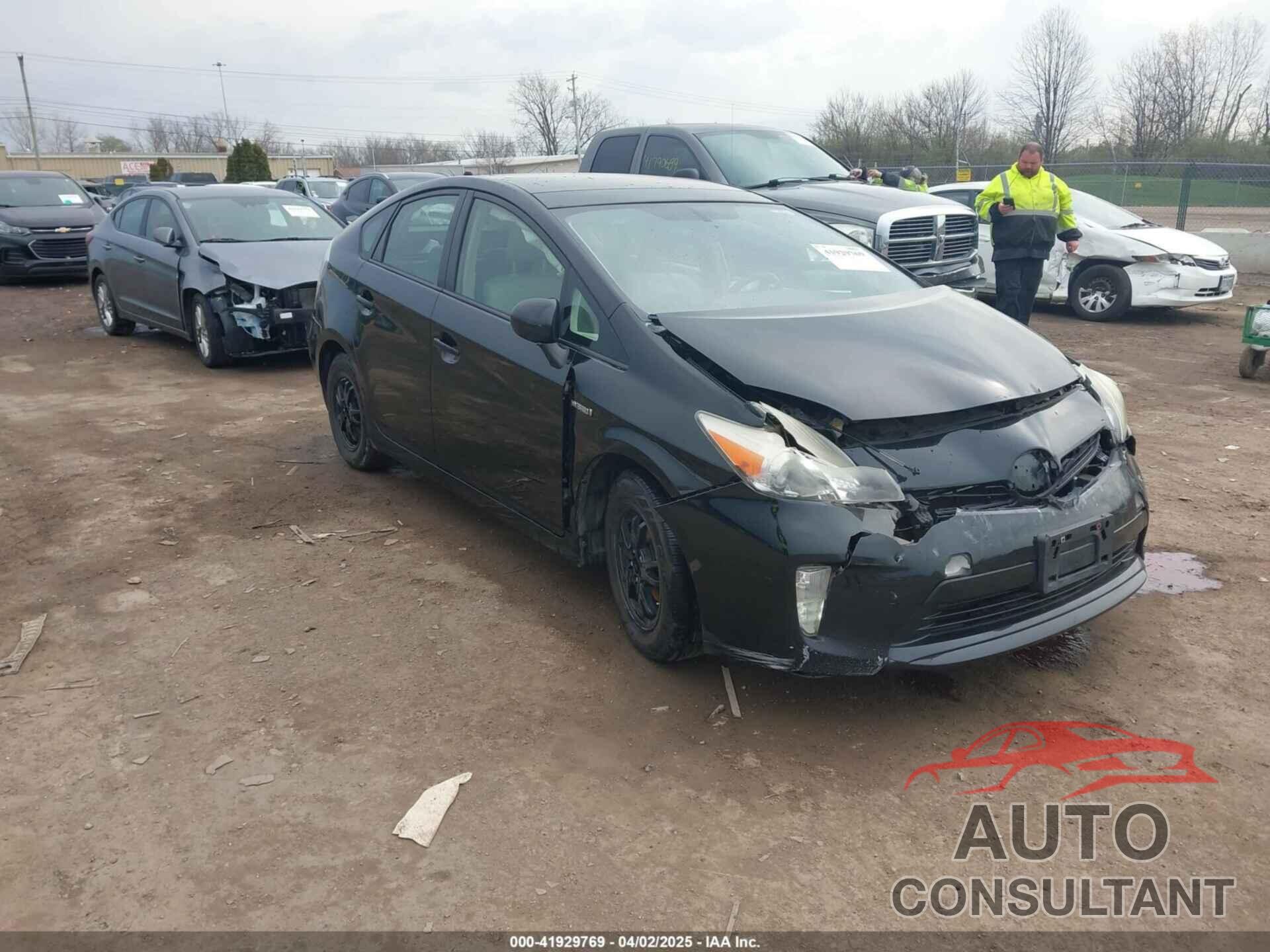 TOYOTA PRIUS 2013 - JTDKN3DU6D5609983