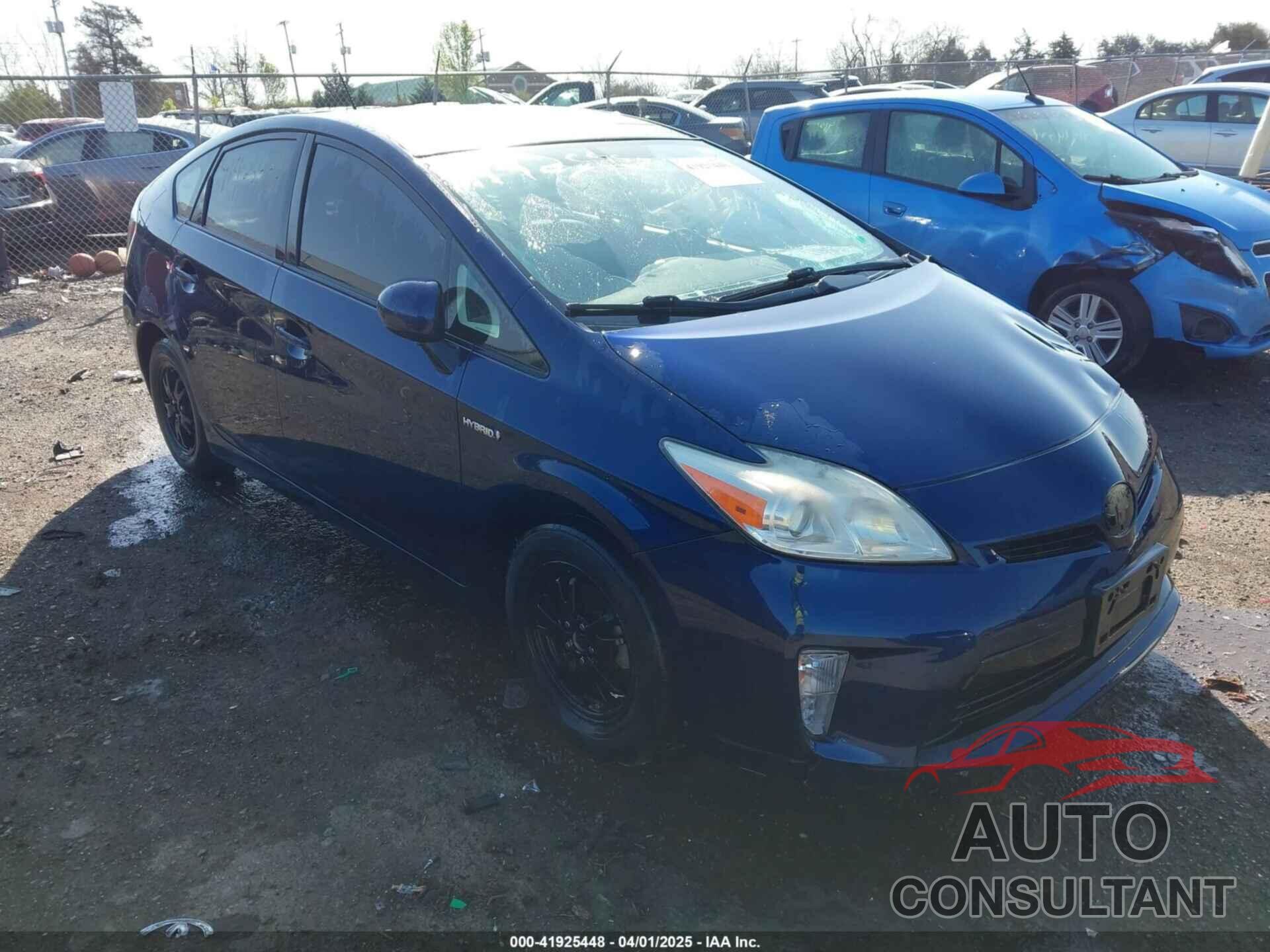 TOYOTA PRIUS 2013 - JTDKN3DU1D1726152
