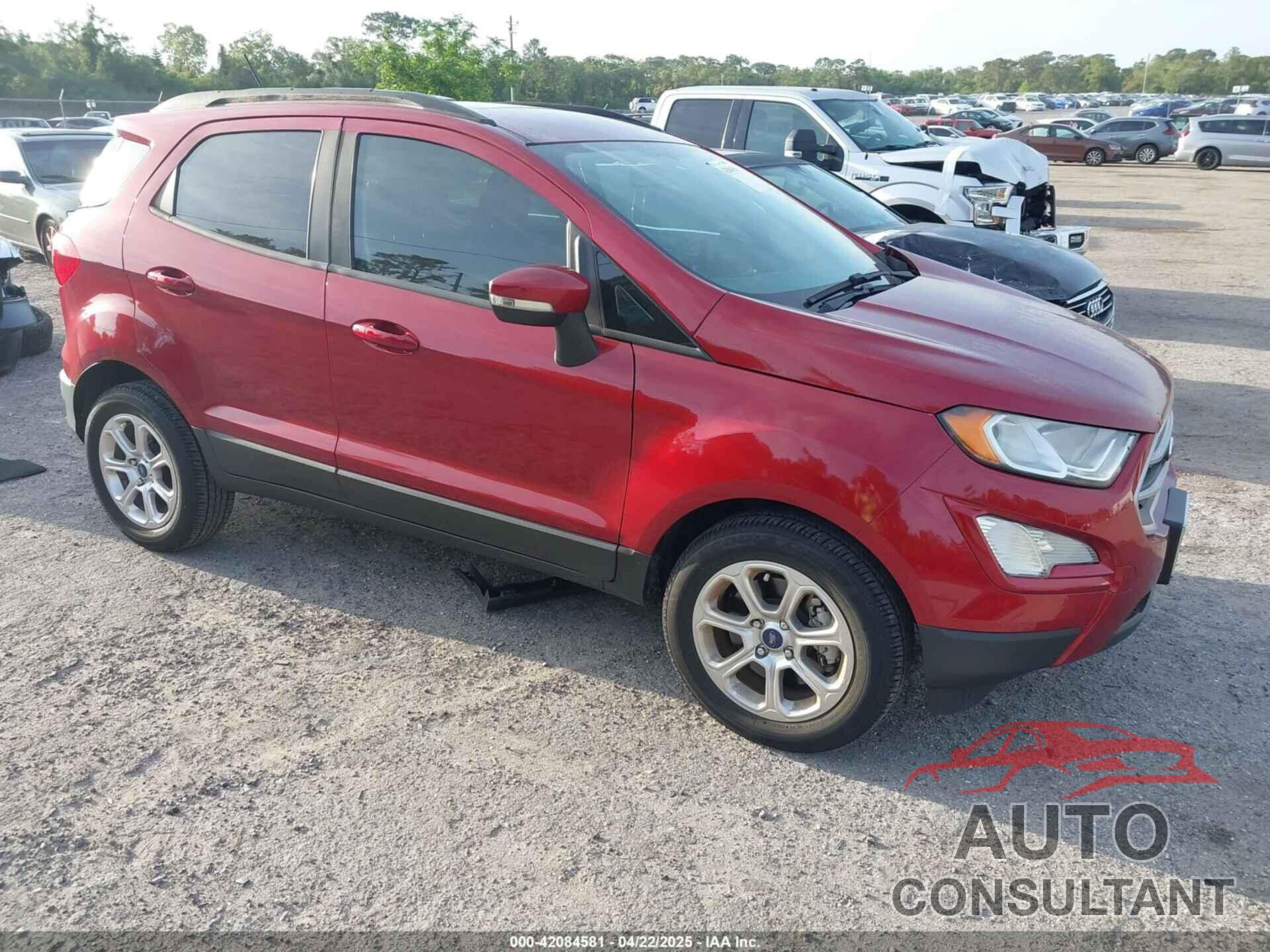 FORD ECOSPORT 2020 - MAJ3S2GE6LC365456