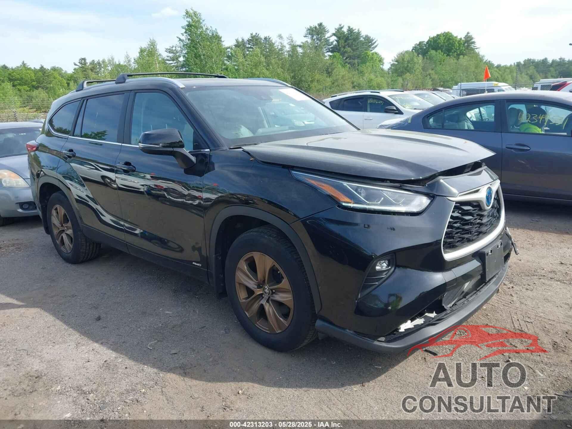 TOYOTA HIGHLANDER 2023 - 5TDABRCH9PS135442