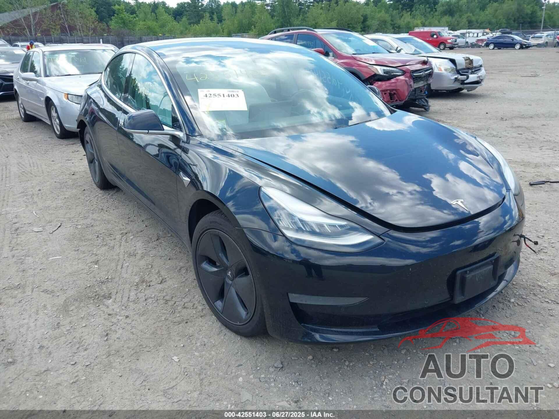 TESLA MODEL 3 2019 - 5YJ3E1EB7KF390498