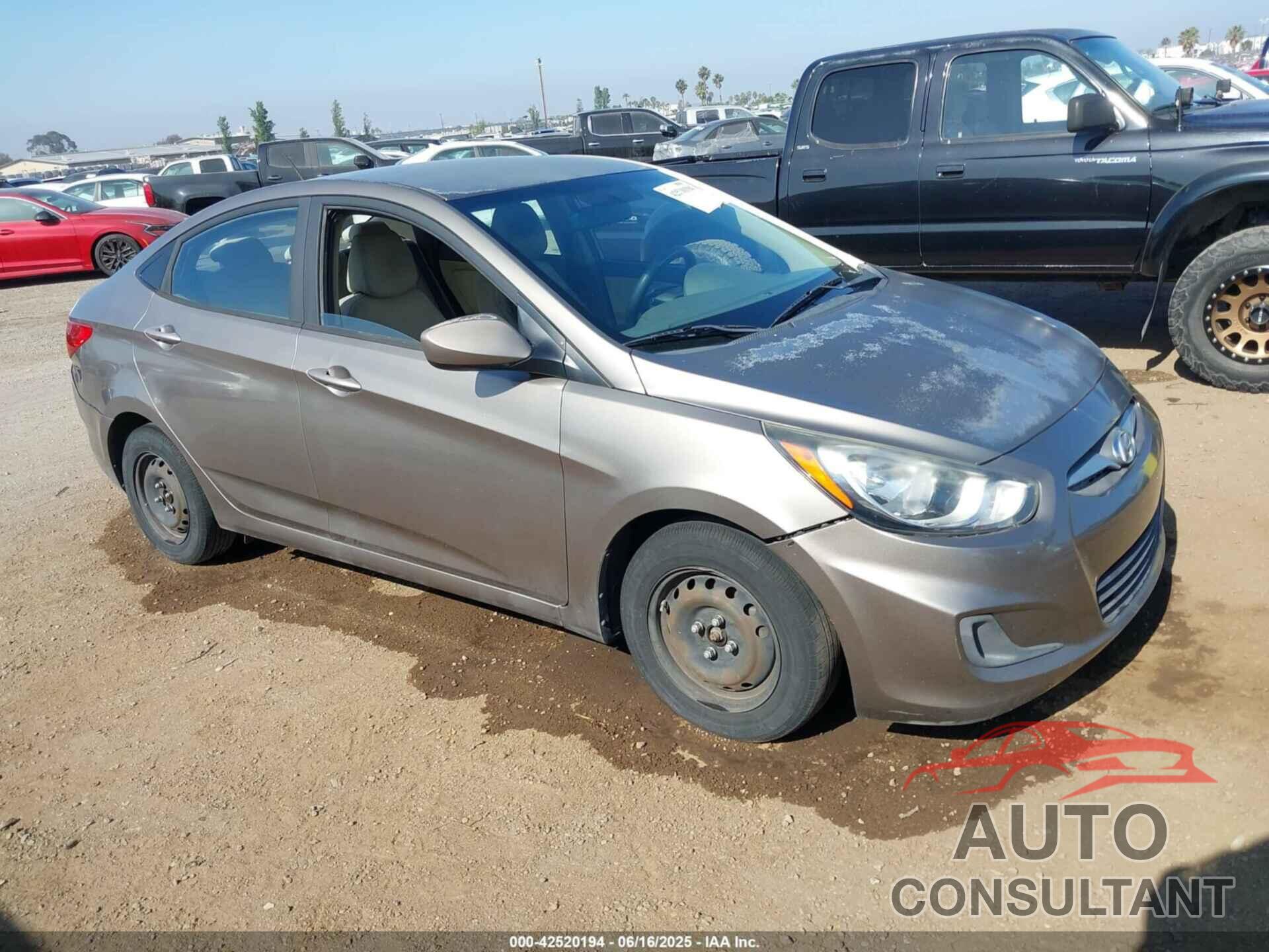 HYUNDAI ACCENT 2014 - KMHCT4AE9EU600615