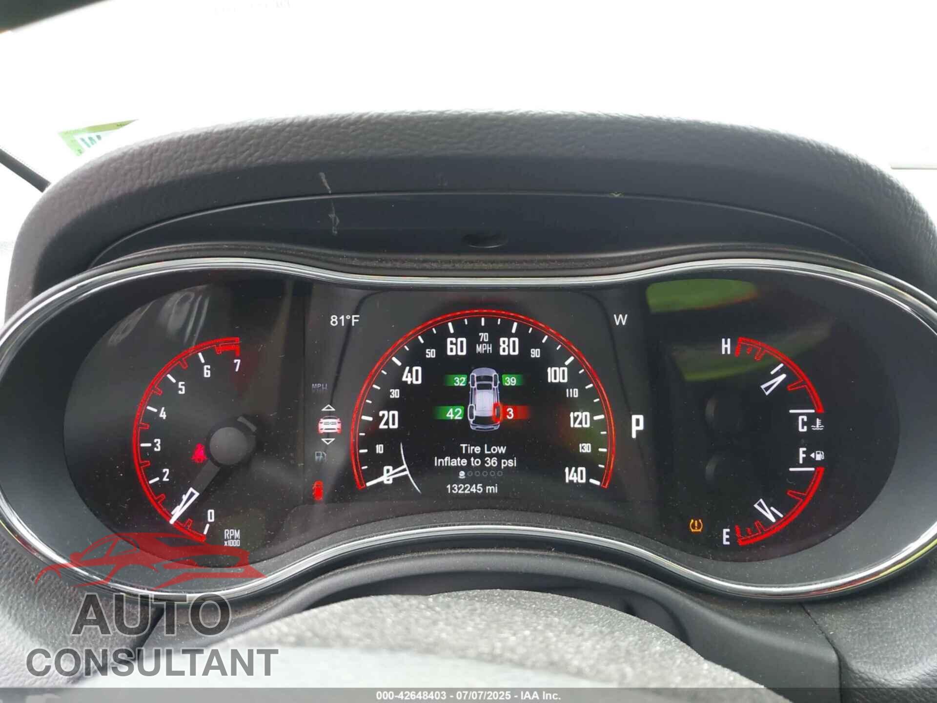 DODGE DURANGO 2014 - 1C4RDJDG5EC354532
