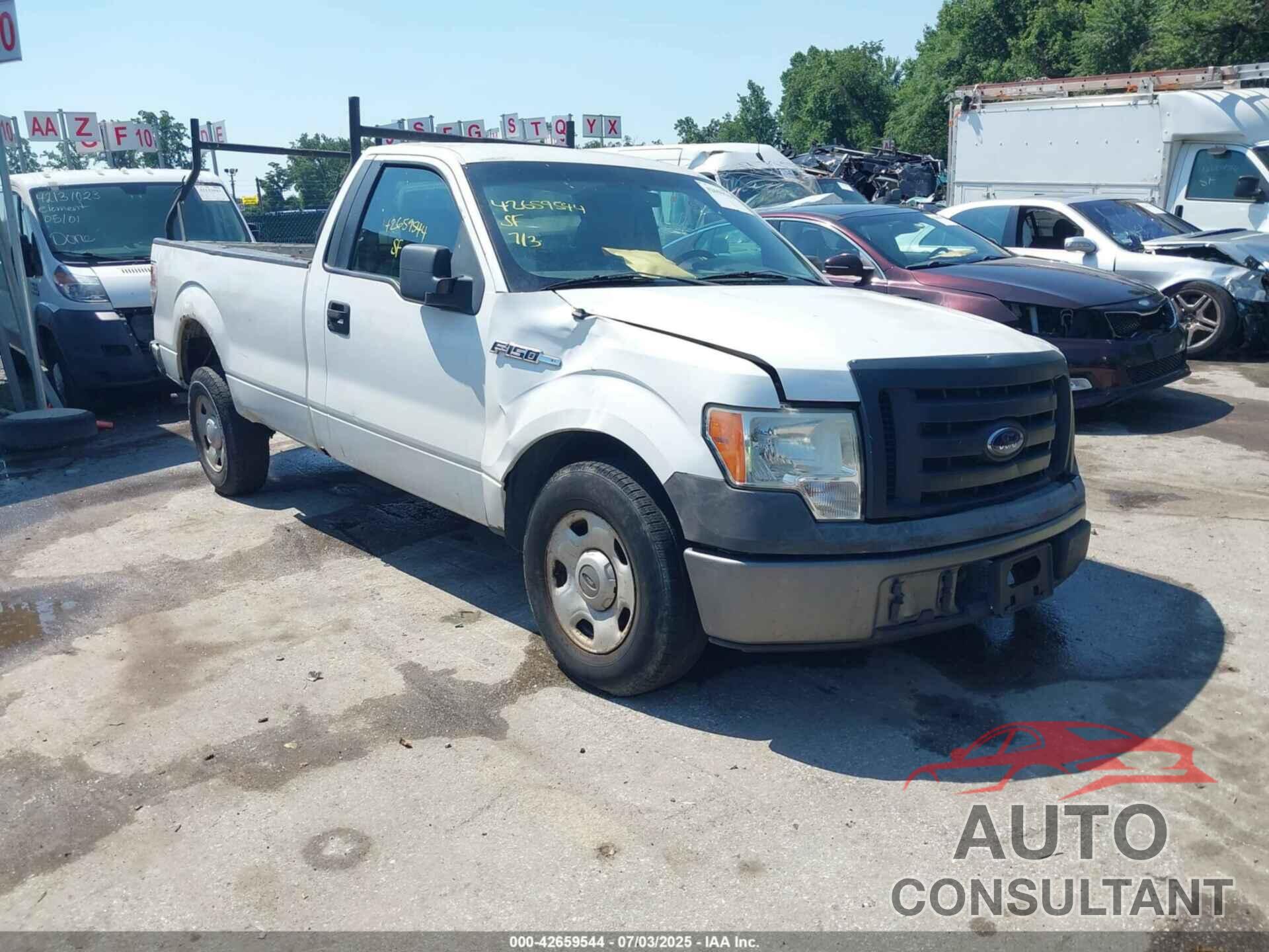 FORD F-150 2009 - 1FTRF12W69KB82432