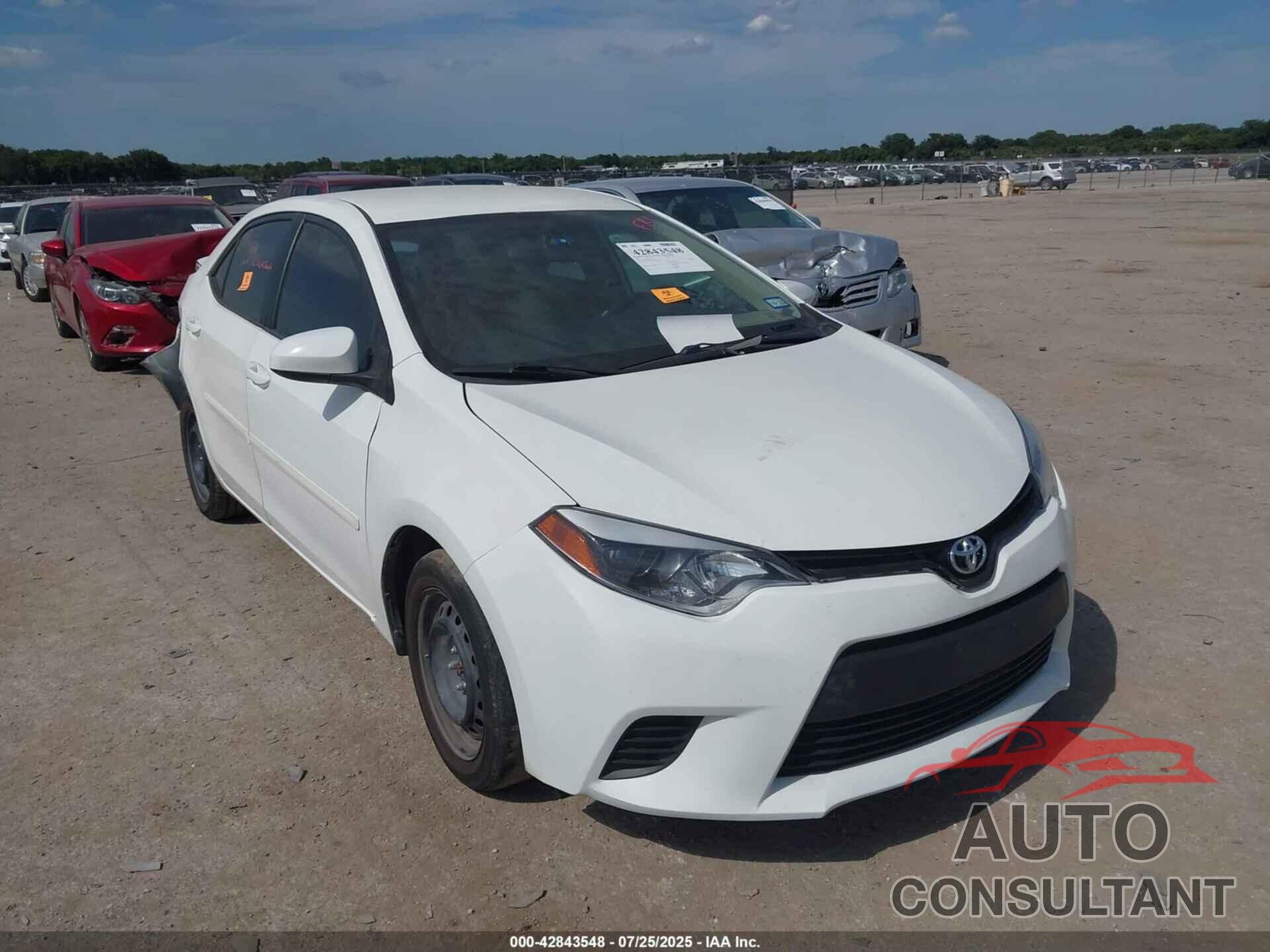 TOYOTA COROLLA 2015 - 5YFBURHE8FP247623