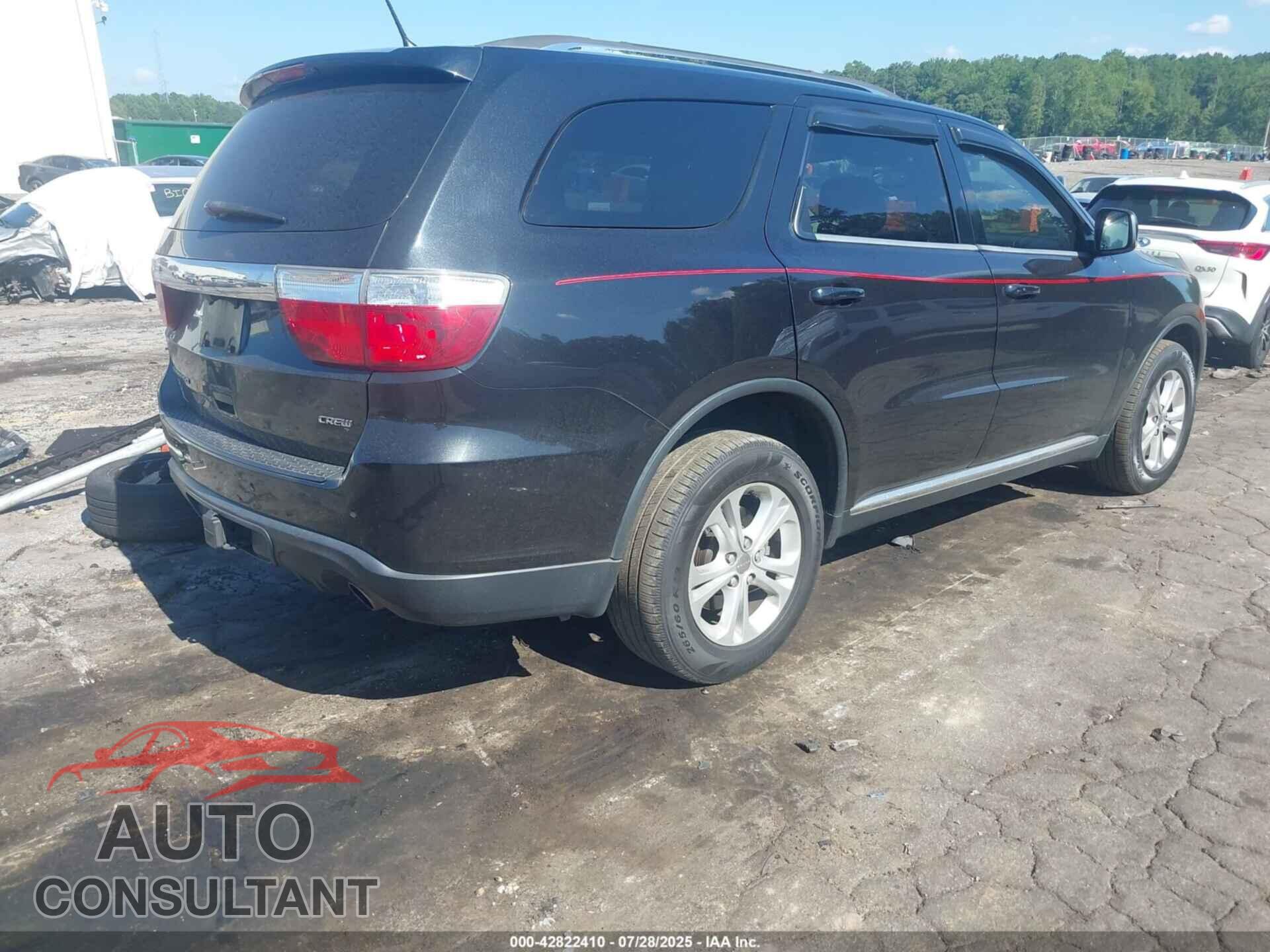DODGE DURANGO 2012 - 1C4SDHDT0CC321779