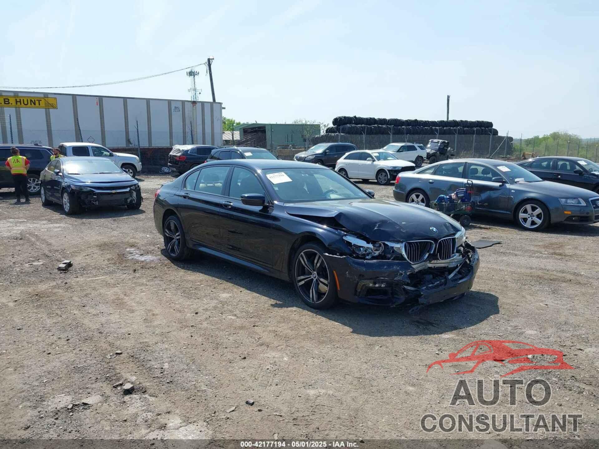 BMW 740I 2017 - WBA7E4C5XHGU99243