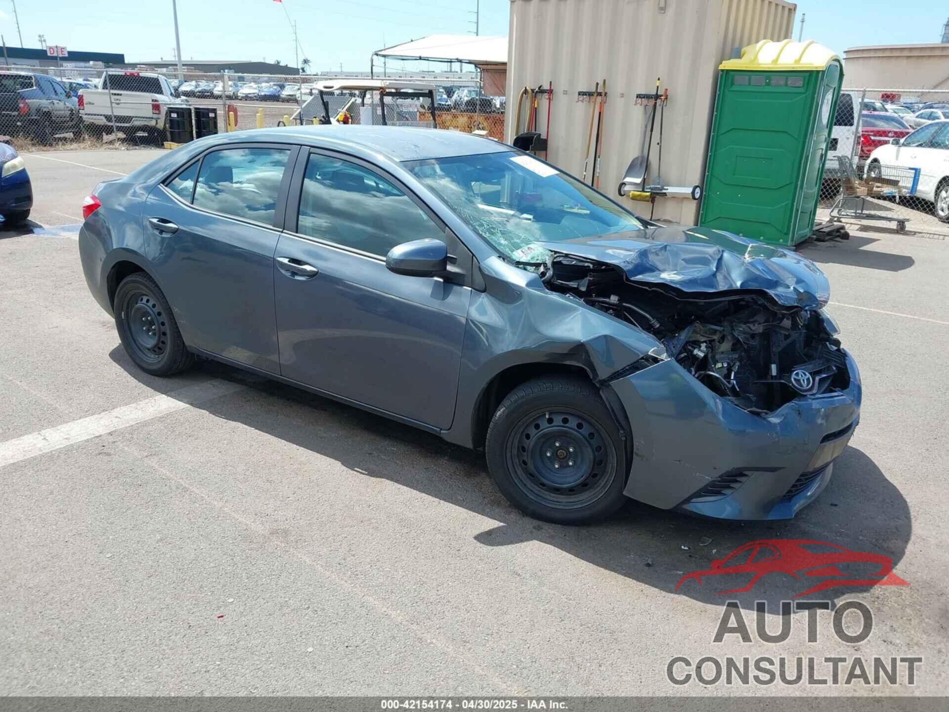 TOYOTA COROLLA 2016 - 5YFBURHE1GP438169