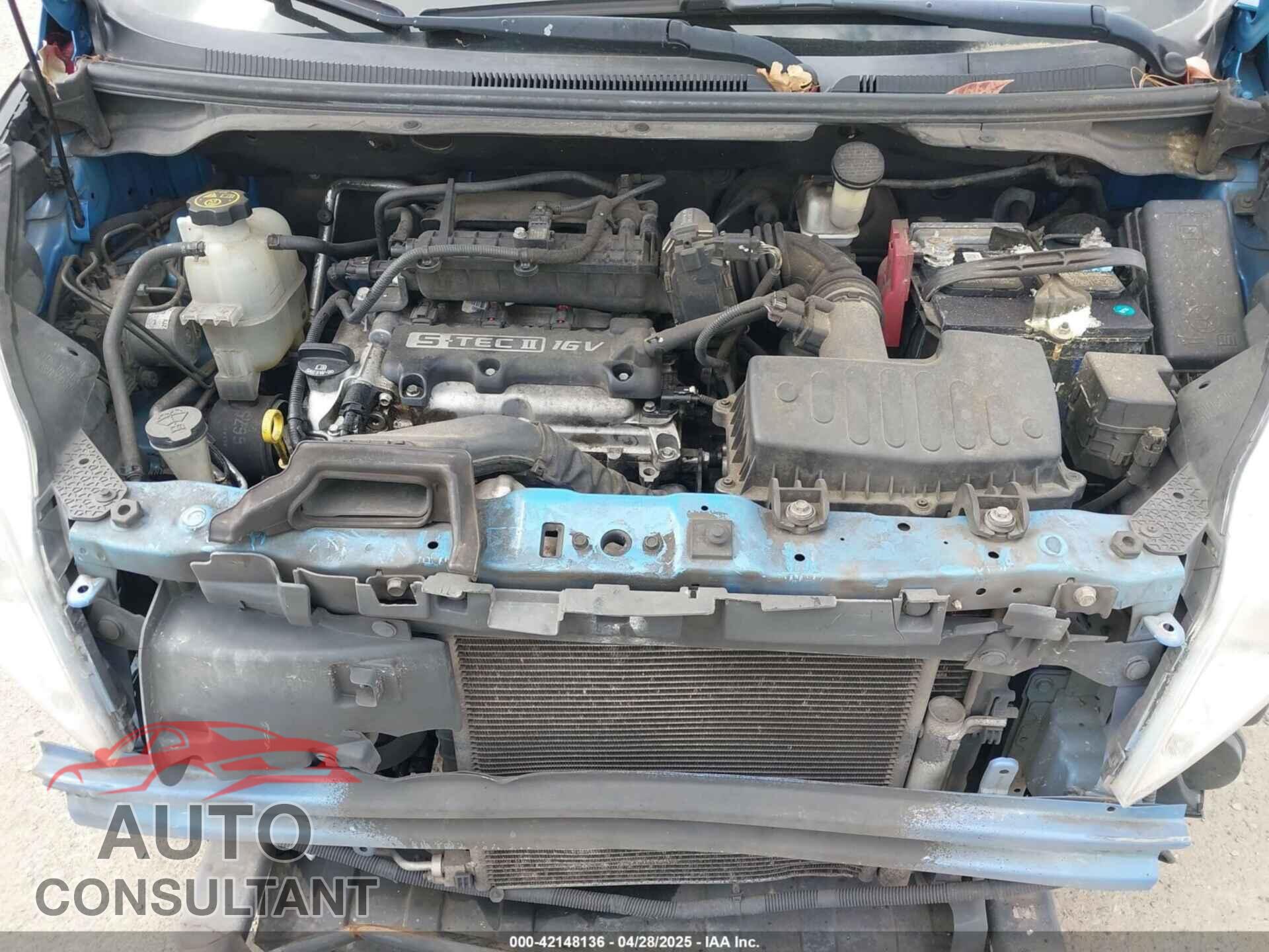 CHEVROLET SPARK 2013 - KL8CD6S95DC511197