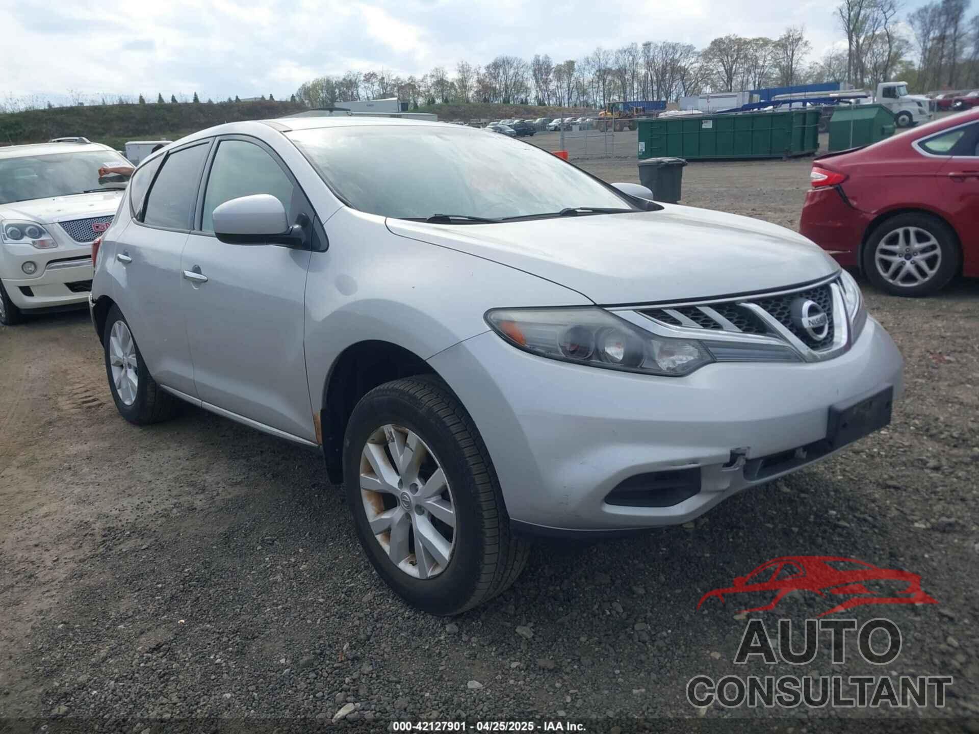 NISSAN MURANO 2013 - JN8AZ1MW9DW305311