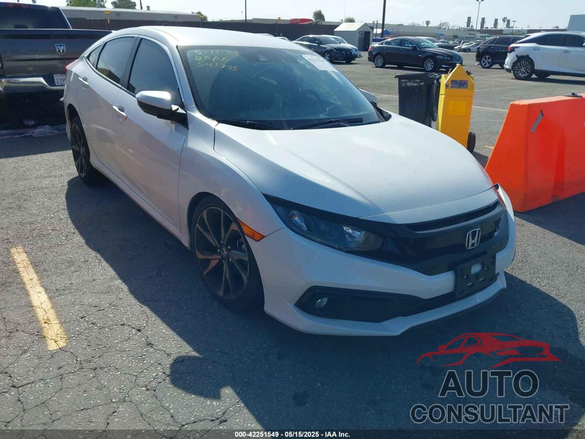 HONDA CIVIC 2021 - 2HGFC2F84MH541775