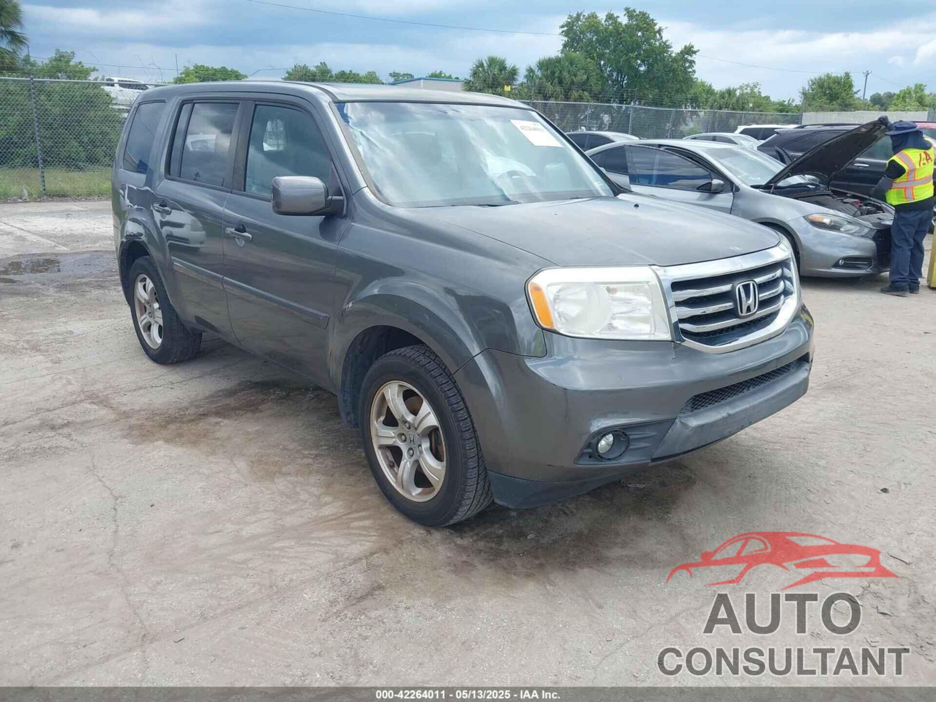 HONDA PILOT 2012 - 5FNYF3H53CB030893