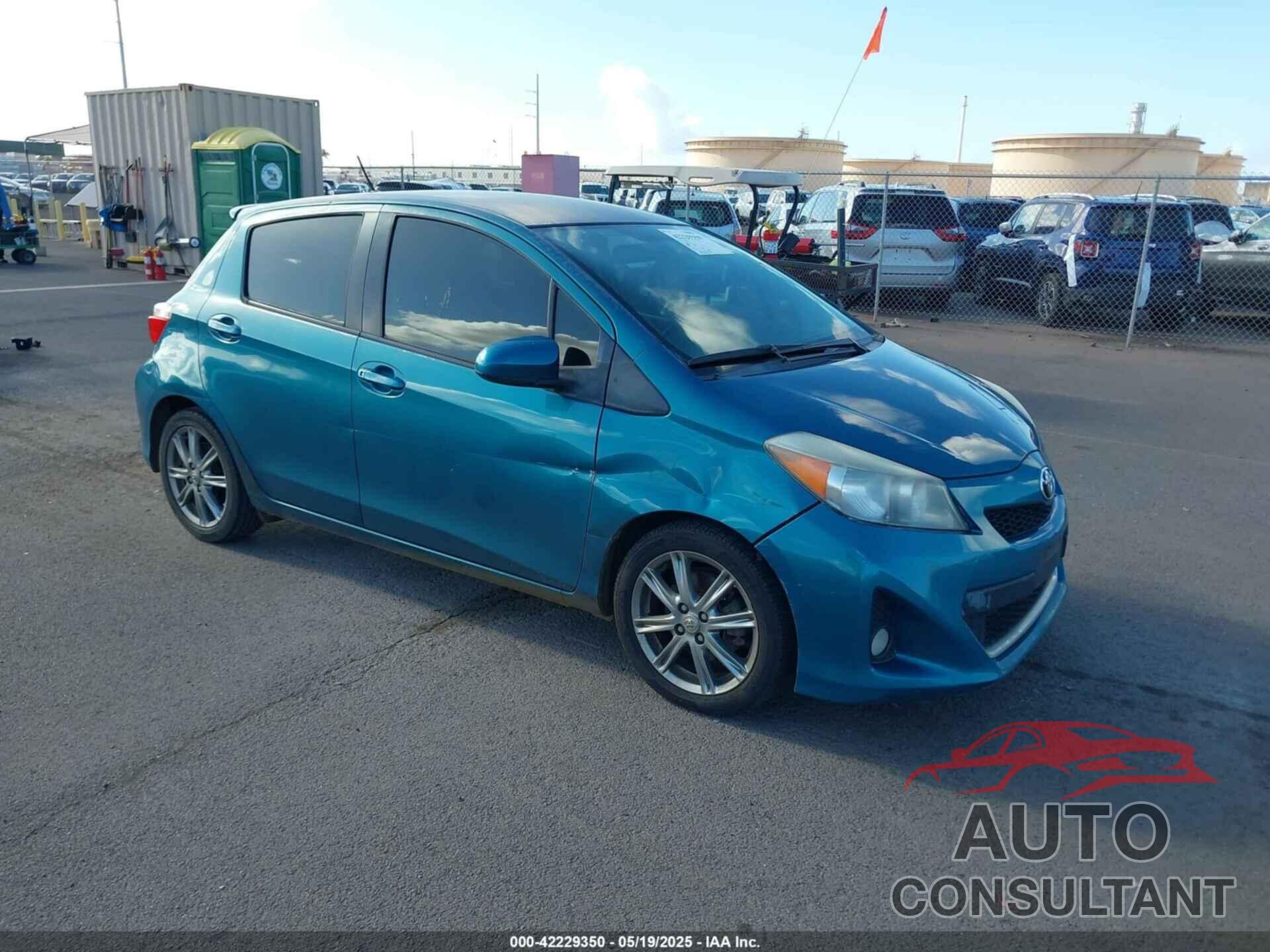 TOYOTA YARIS 2013 - JTDKTUD30DD567741