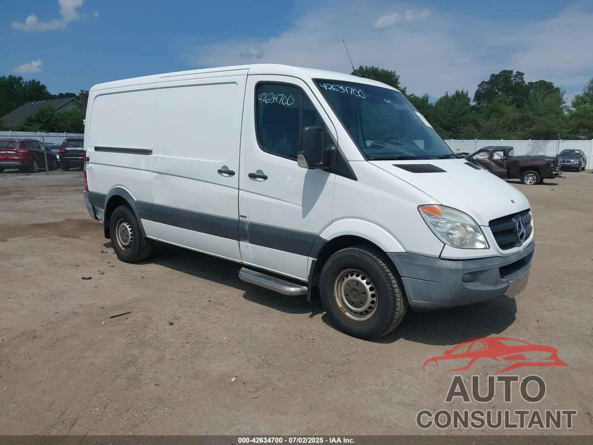 MERCEDES-BENZ SPRINTER 2500 2012 - WD3PE7CC8C5626783