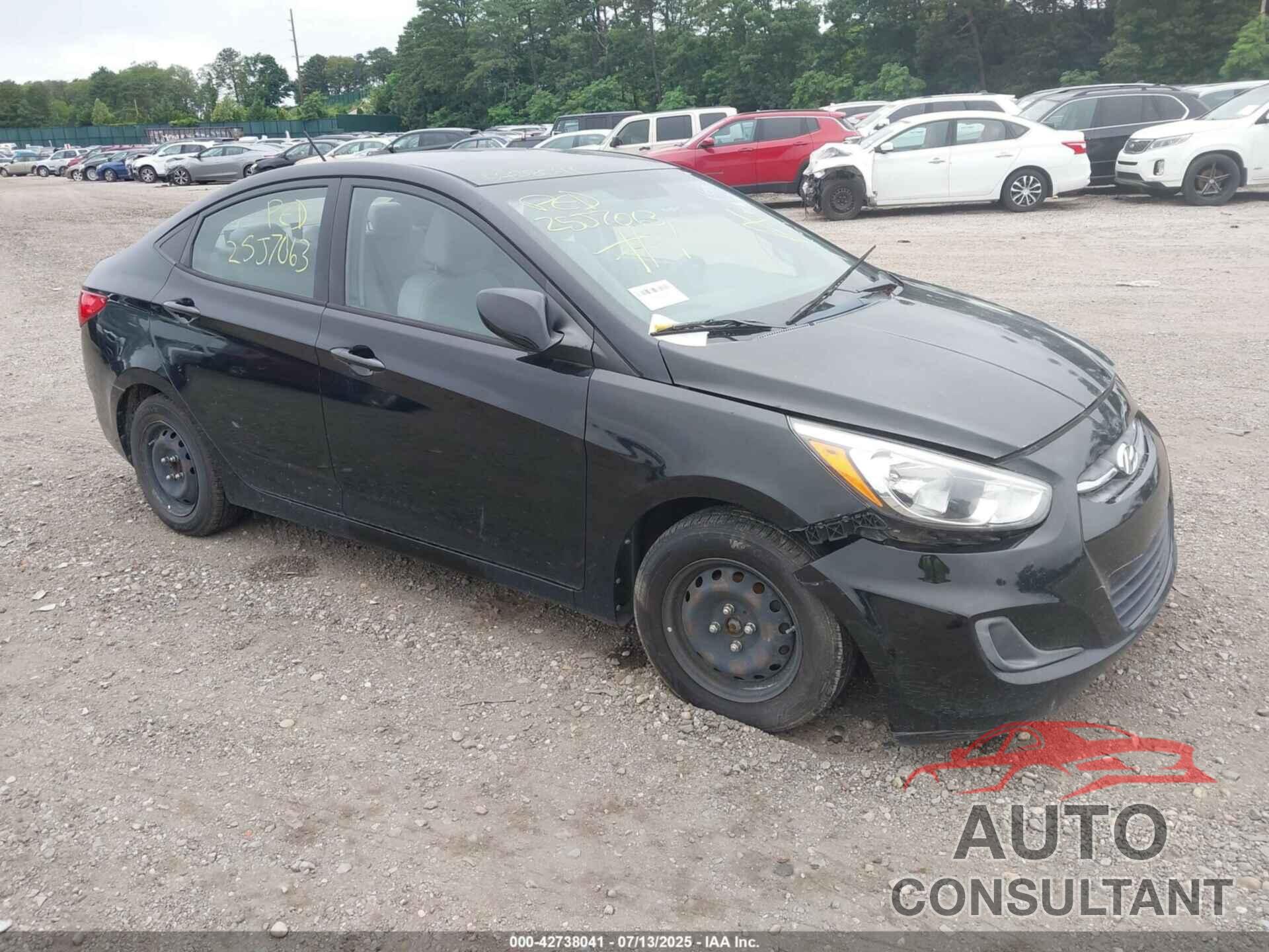 HYUNDAI ACCENT 2017 - KMHCT4AEXHU356509