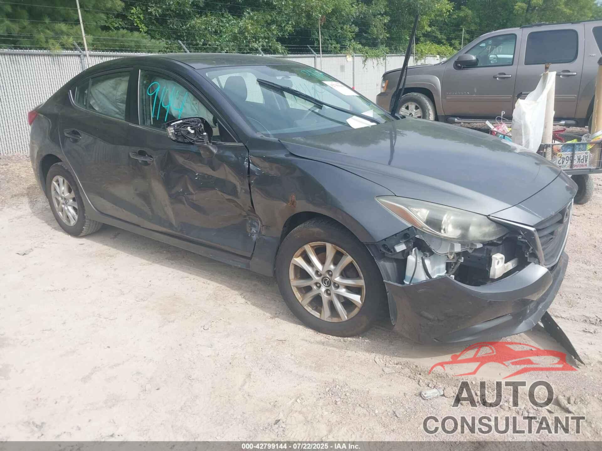 MAZDA MAZDA3 2014 - JM1BM1V77E1125958