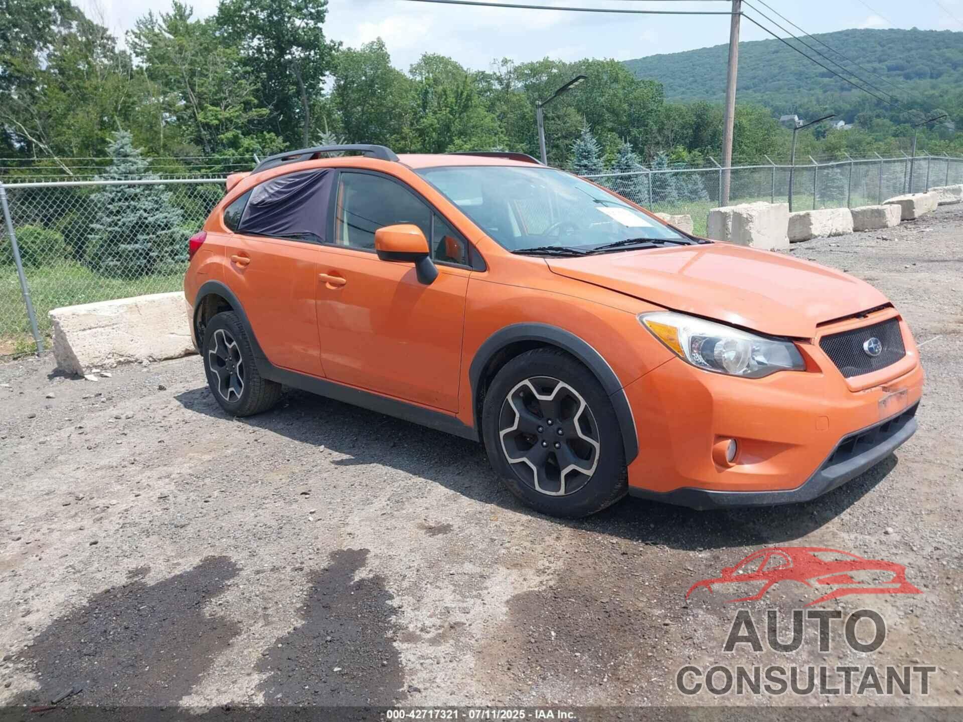 SUBARU XV CROSSTREK 2014 - JF2GPAGC8E8235885