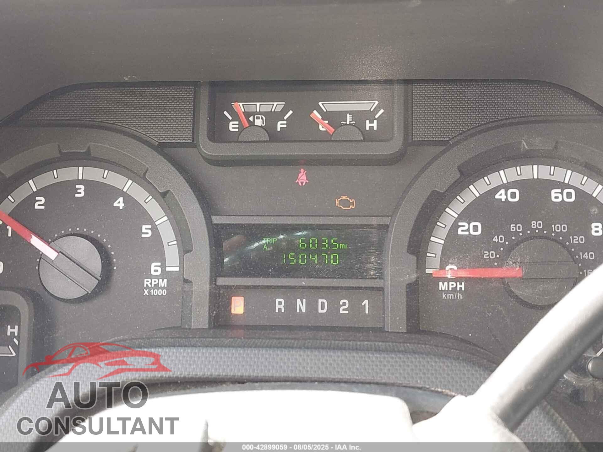 FORD E-150 2013 - 1FTNE1EW7DDB01447