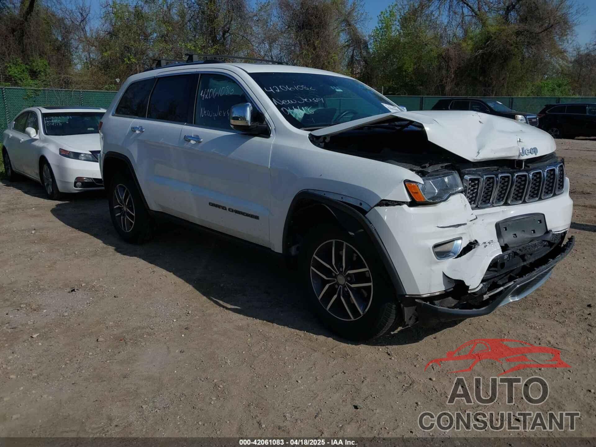 JEEP GRAND CHEROKEE 2017 - 1C4RJFBG3HC602984