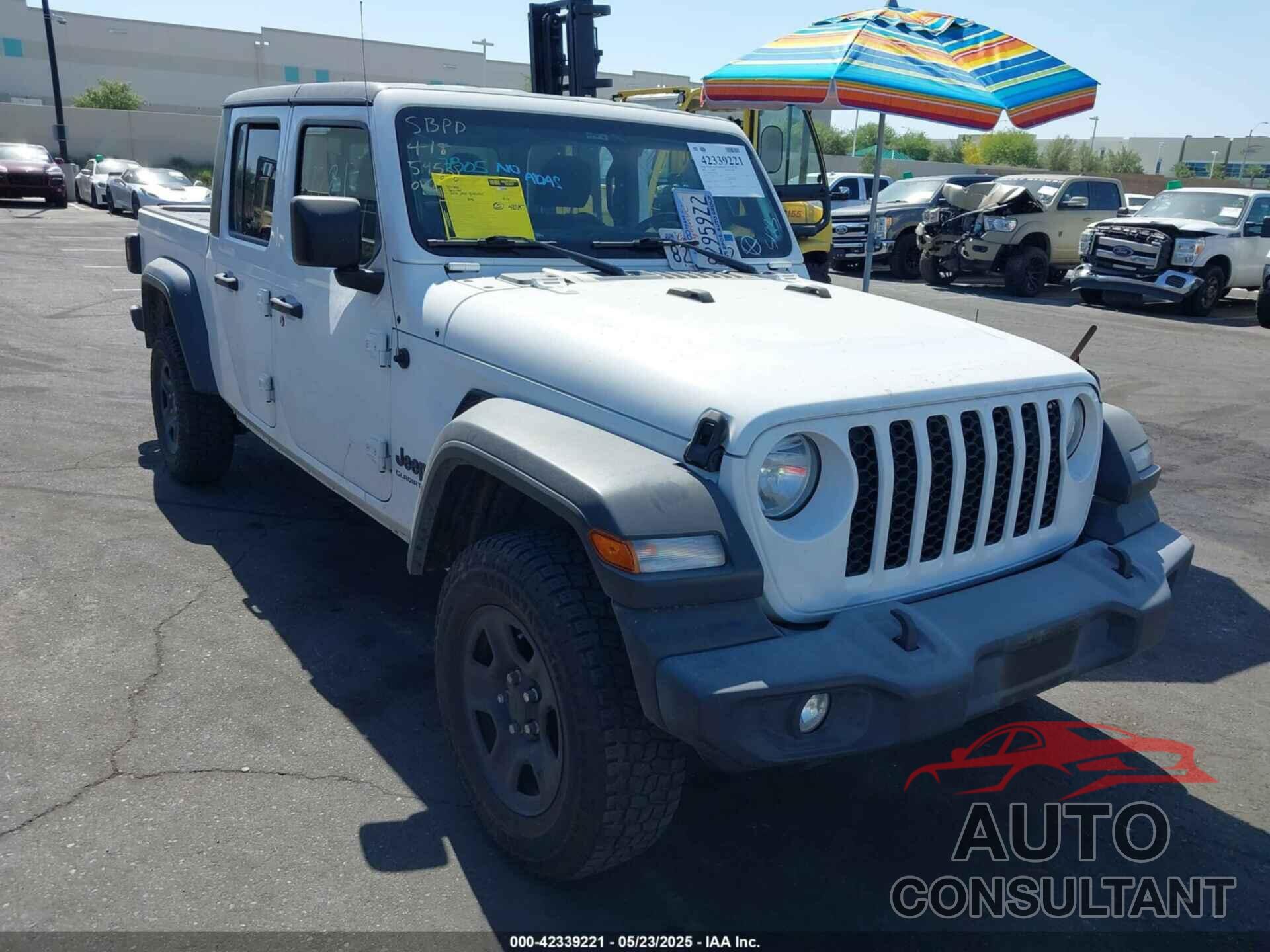 JEEP GLADIATOR 2020 - 1C6HJTAGXLL197315