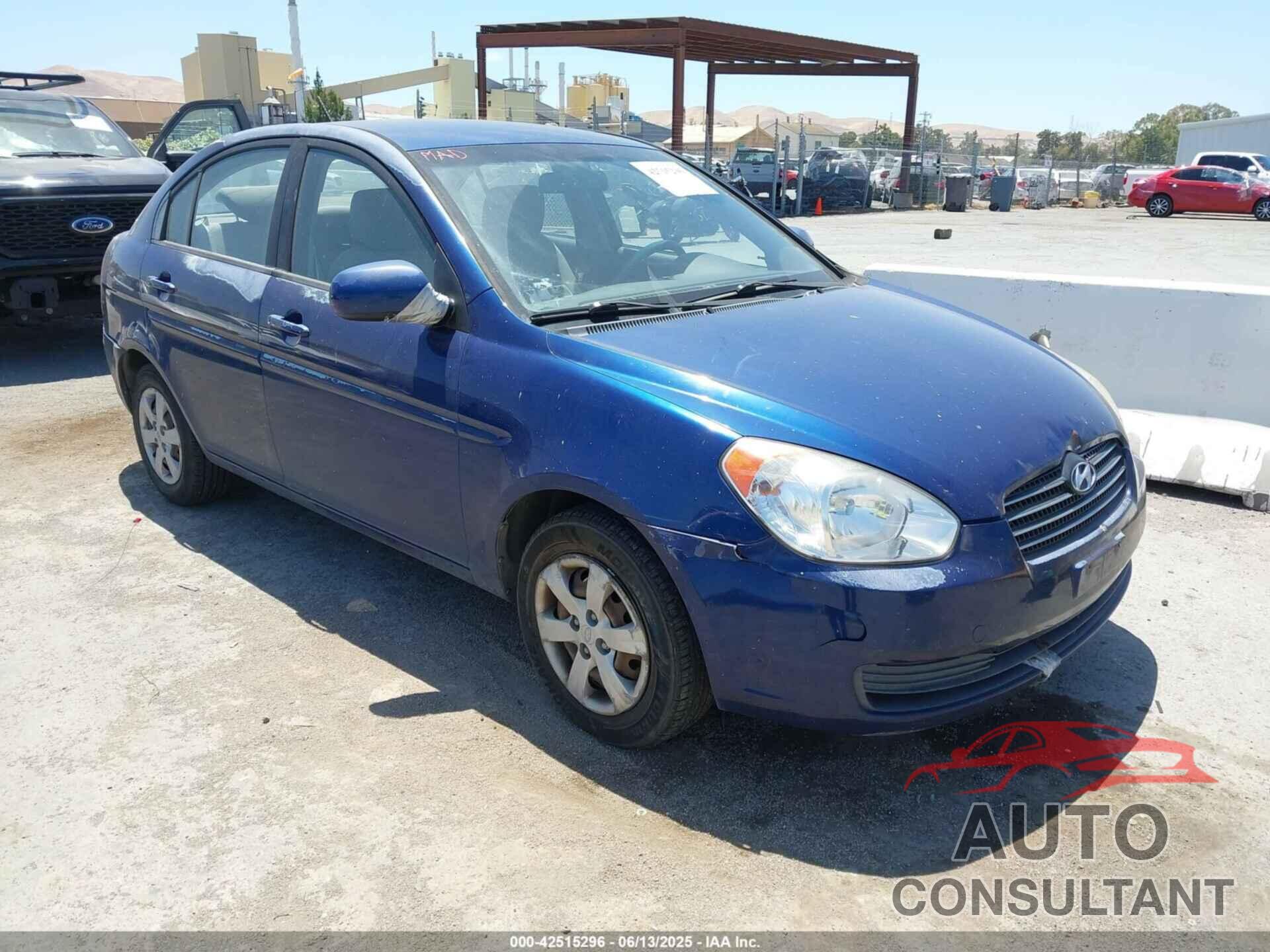 HYUNDAI ACCENT 2011 - KMHCN4AC1BU612164
