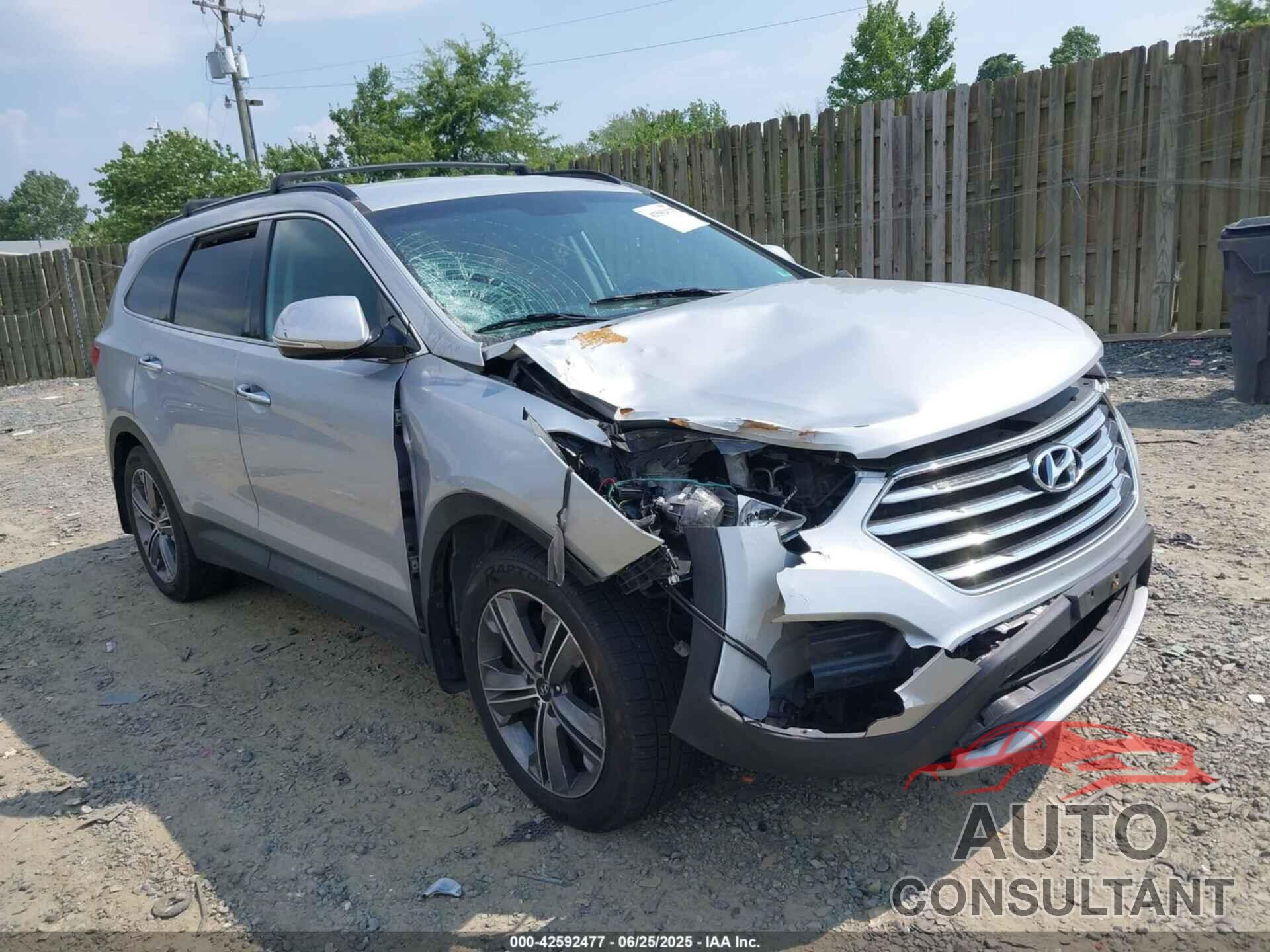 HYUNDAI SANTA FE 2016 - KM8SNDHF0GU159853