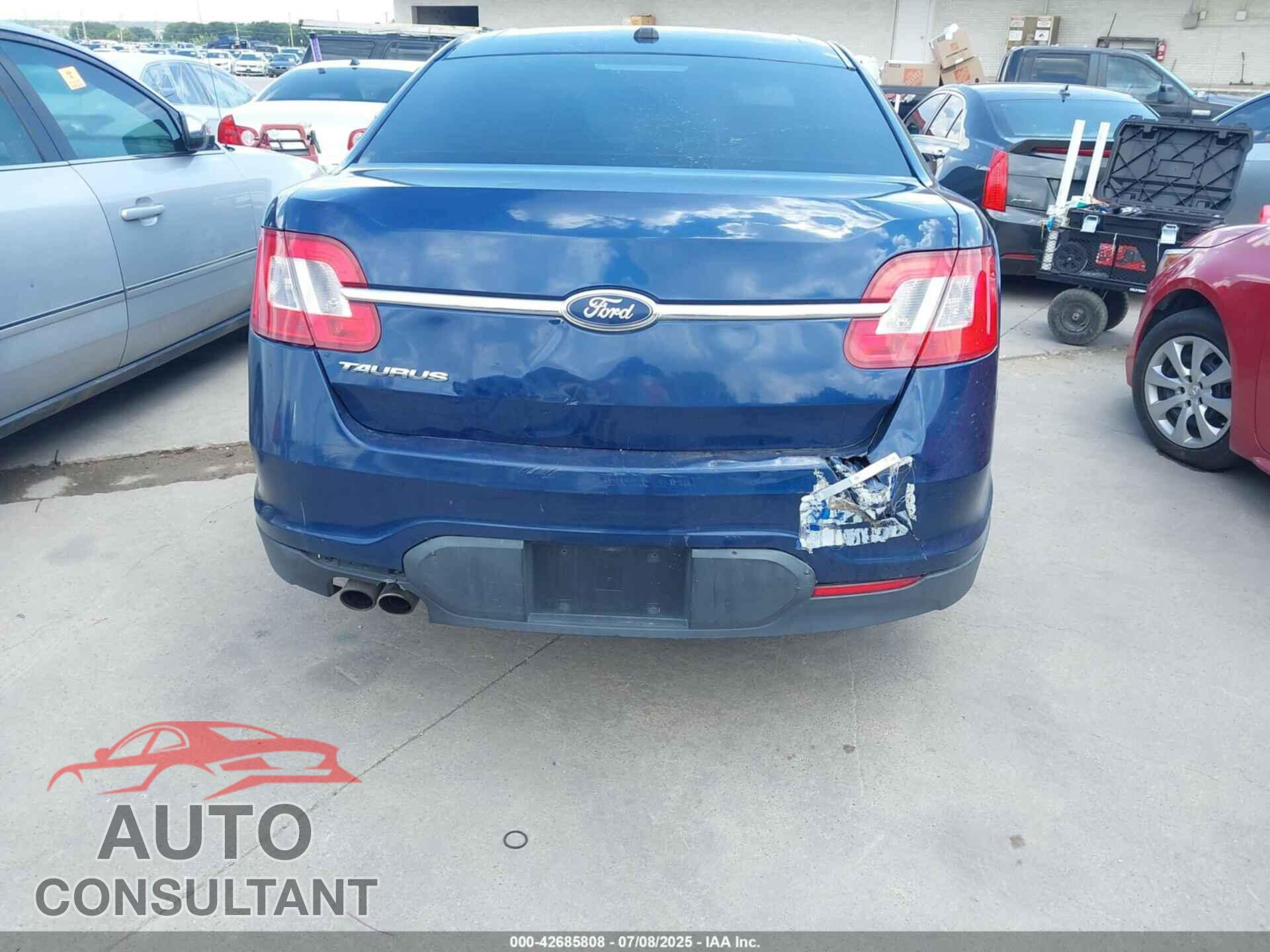 FORD TAURUS 2012 - 1FAHP2DW8CG109798