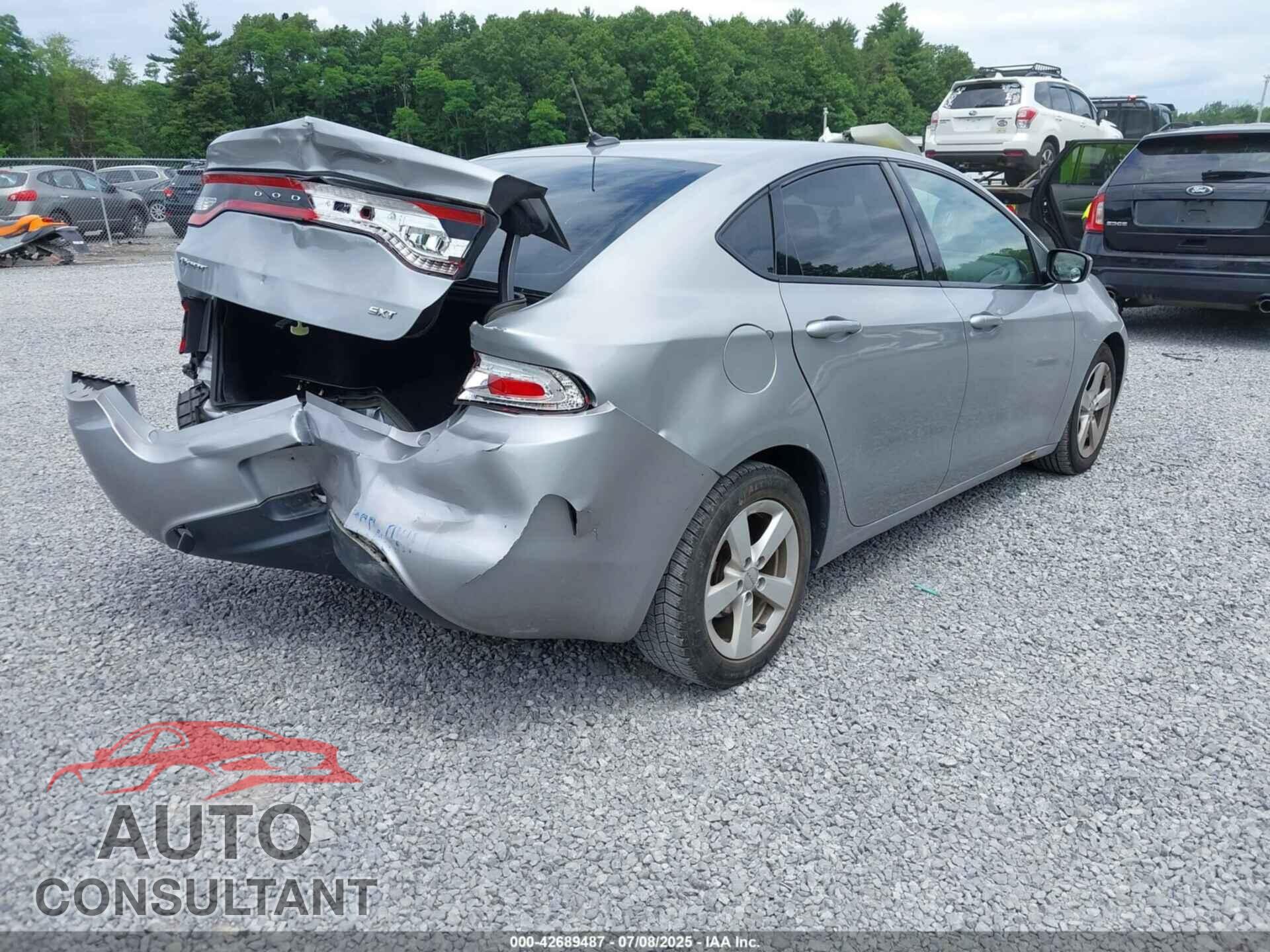 DODGE DART 2015 - 1C3CDFBB4FD193391