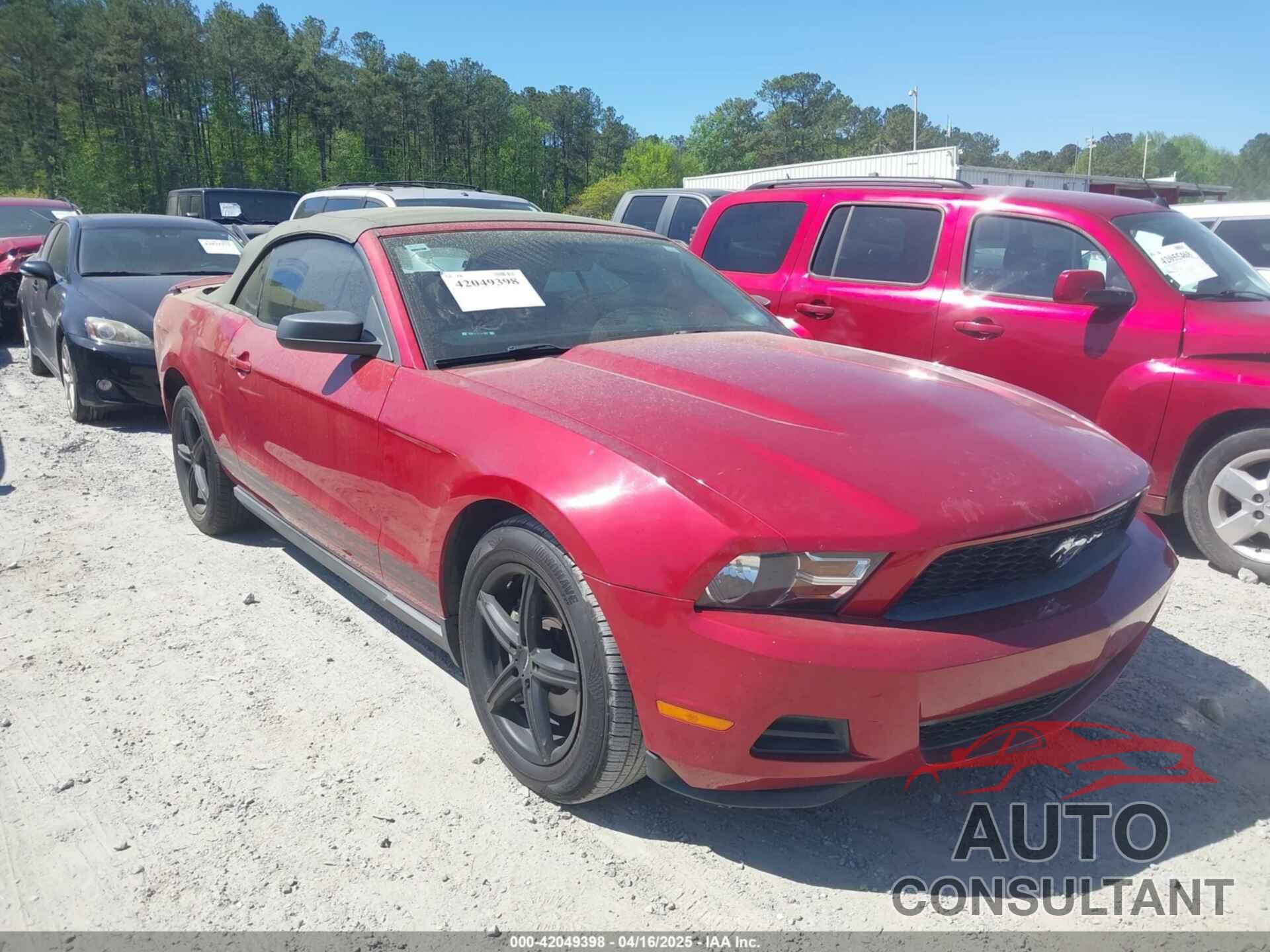FORD MUSTANG 2010 - 1ZVBP8EN4A5175330