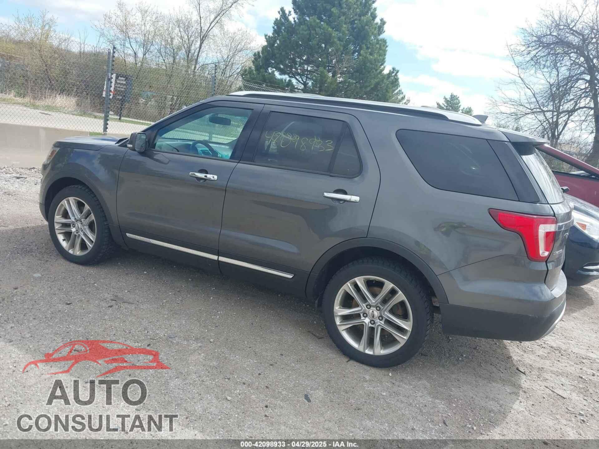 FORD EXPLORER 2016 - 1FM5K8F89GGA06436