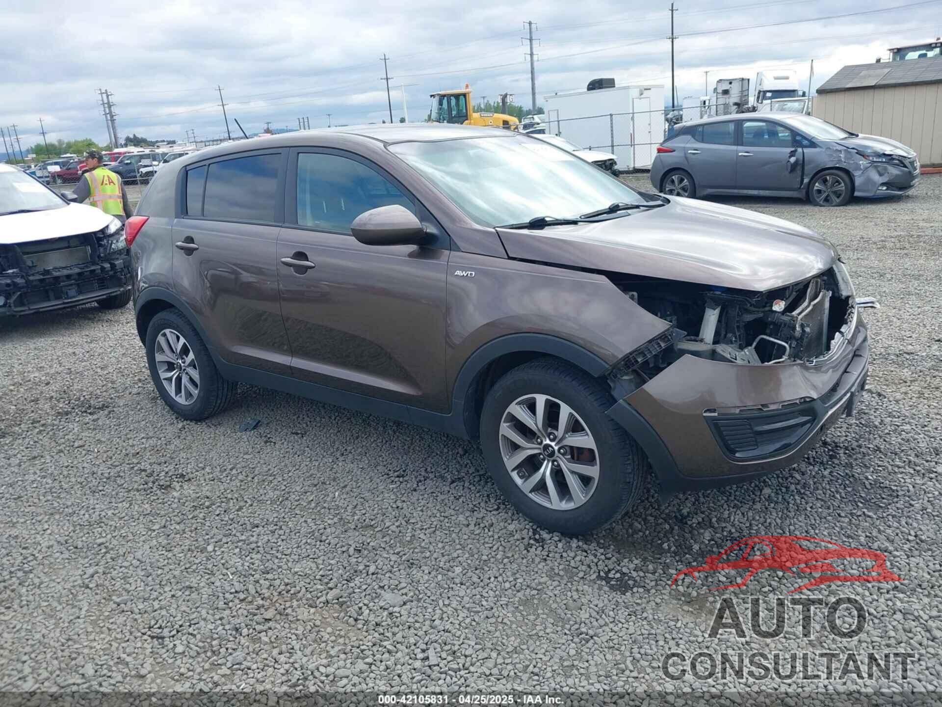 KIA SPORTAGE 2014 - KNDPBCAC4E7612106