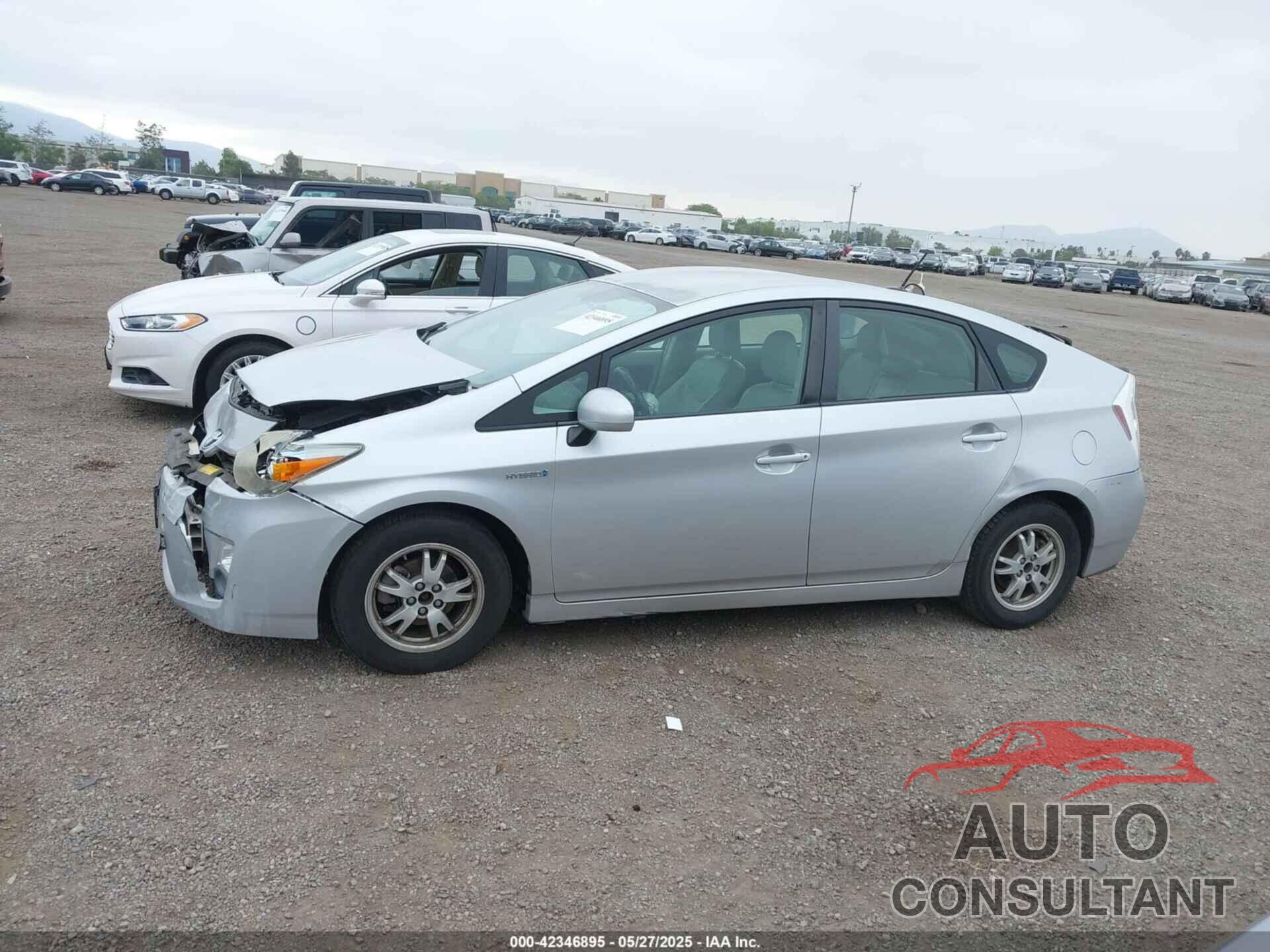 TOYOTA PRIUS 2010 - JTDKN3DU6A1299689