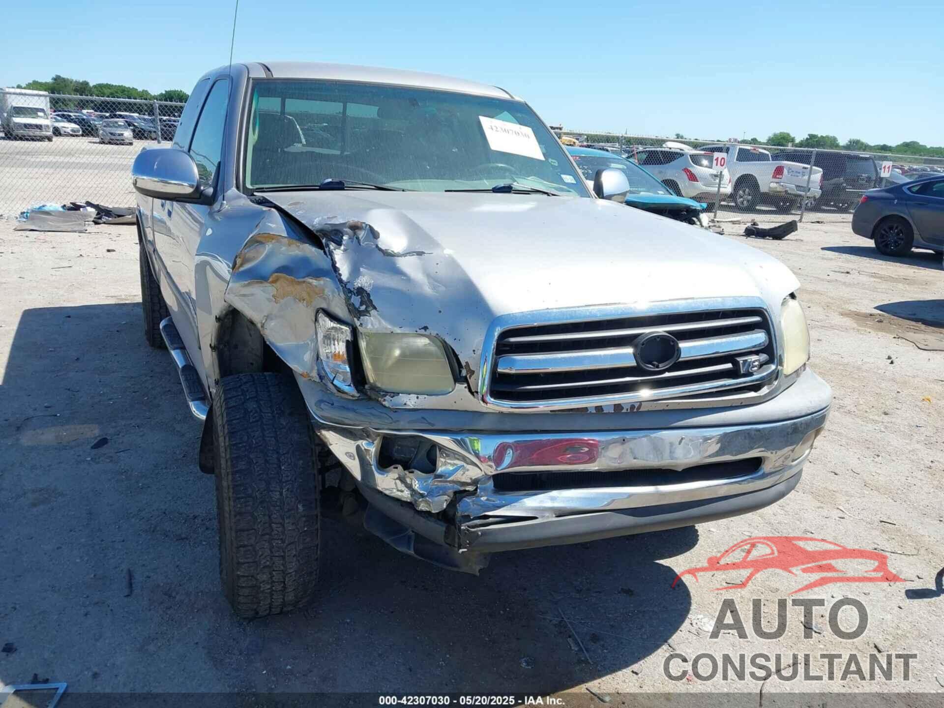 TOYOTA TUNDRA 2002 - 5TBRT34112S266672