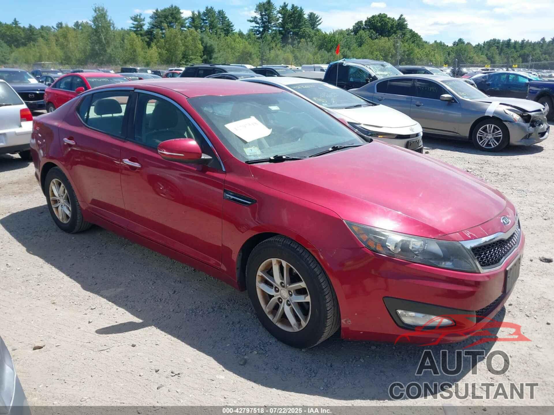 KIA OPTIMA 2012 - 5XXGM4A78CG064554