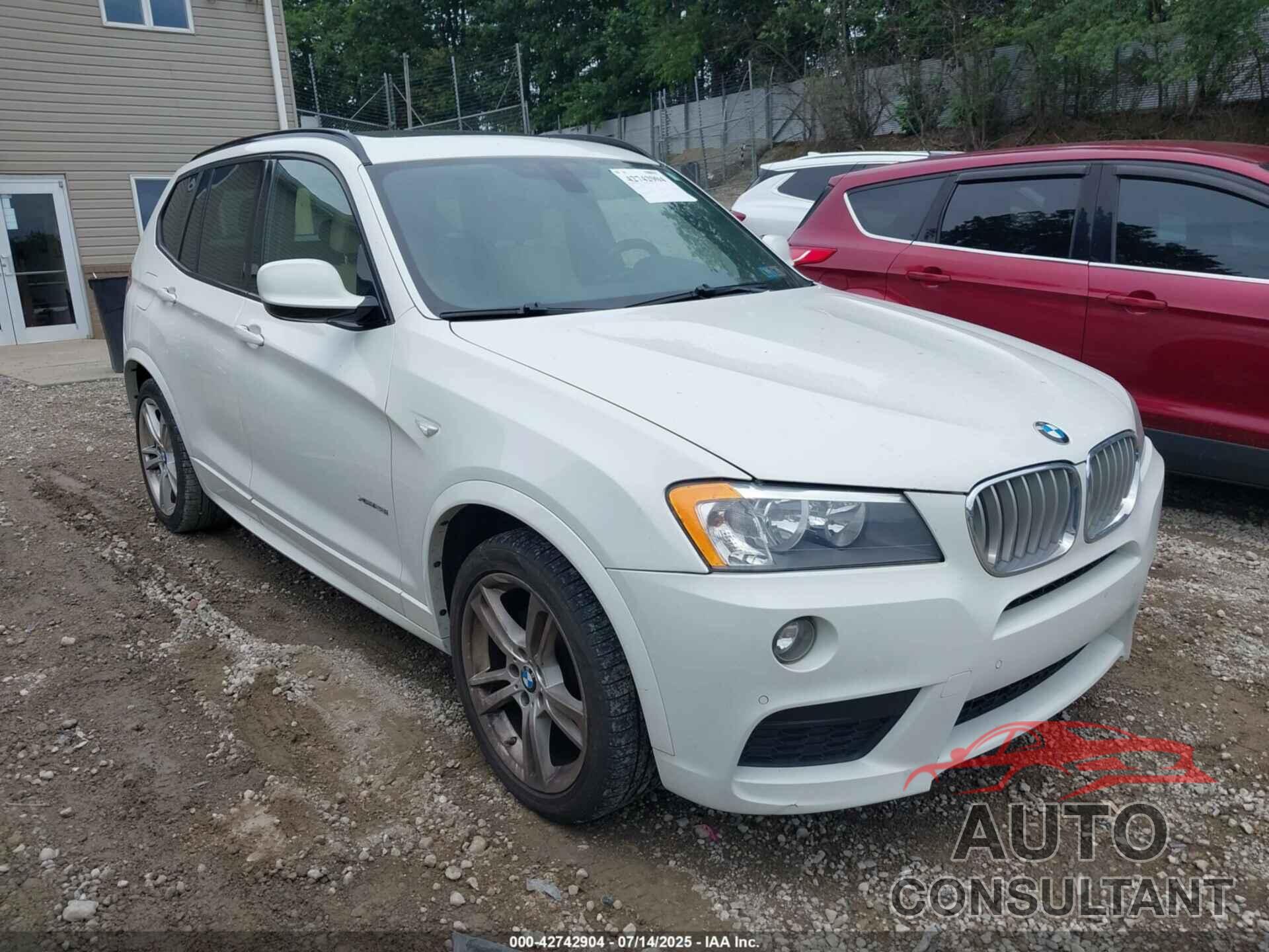 BMW X3 2013 - 5UXWX9C59D0D02010