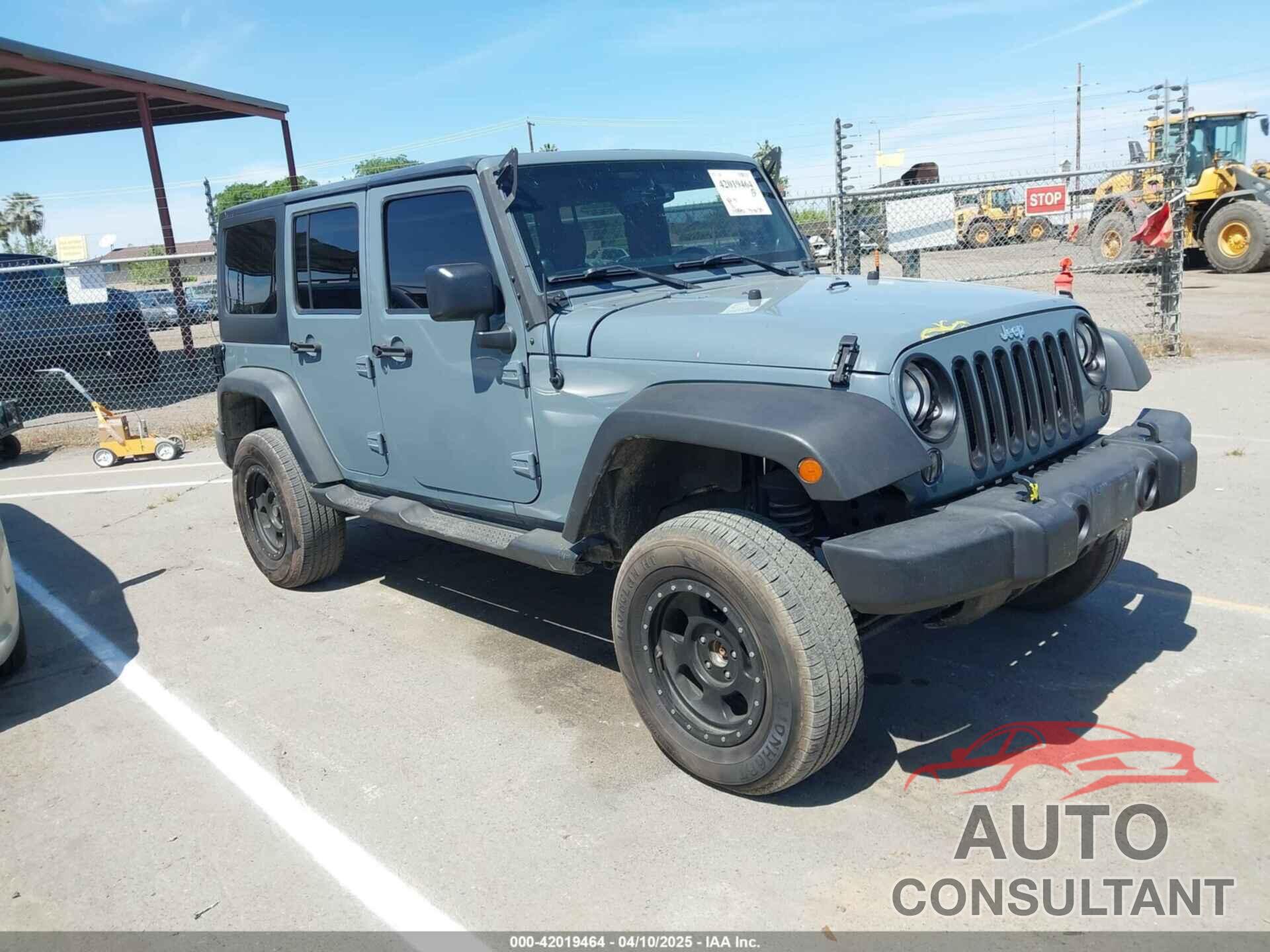 JEEP WRANGLER UNLIMITED 2014 - 1C4BJWDG8EL314176